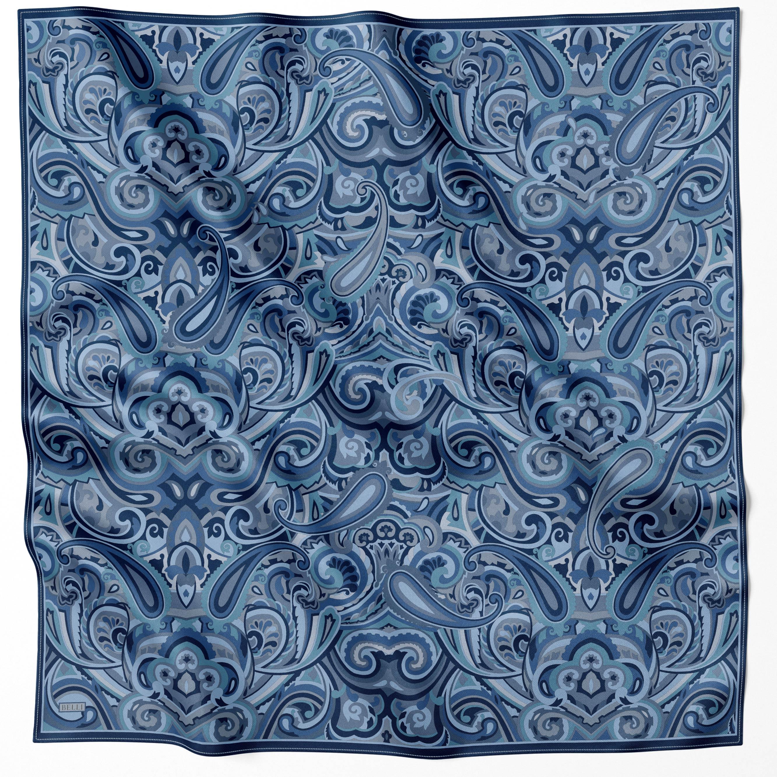 Belli Saf İpek Eşarp 4222-88