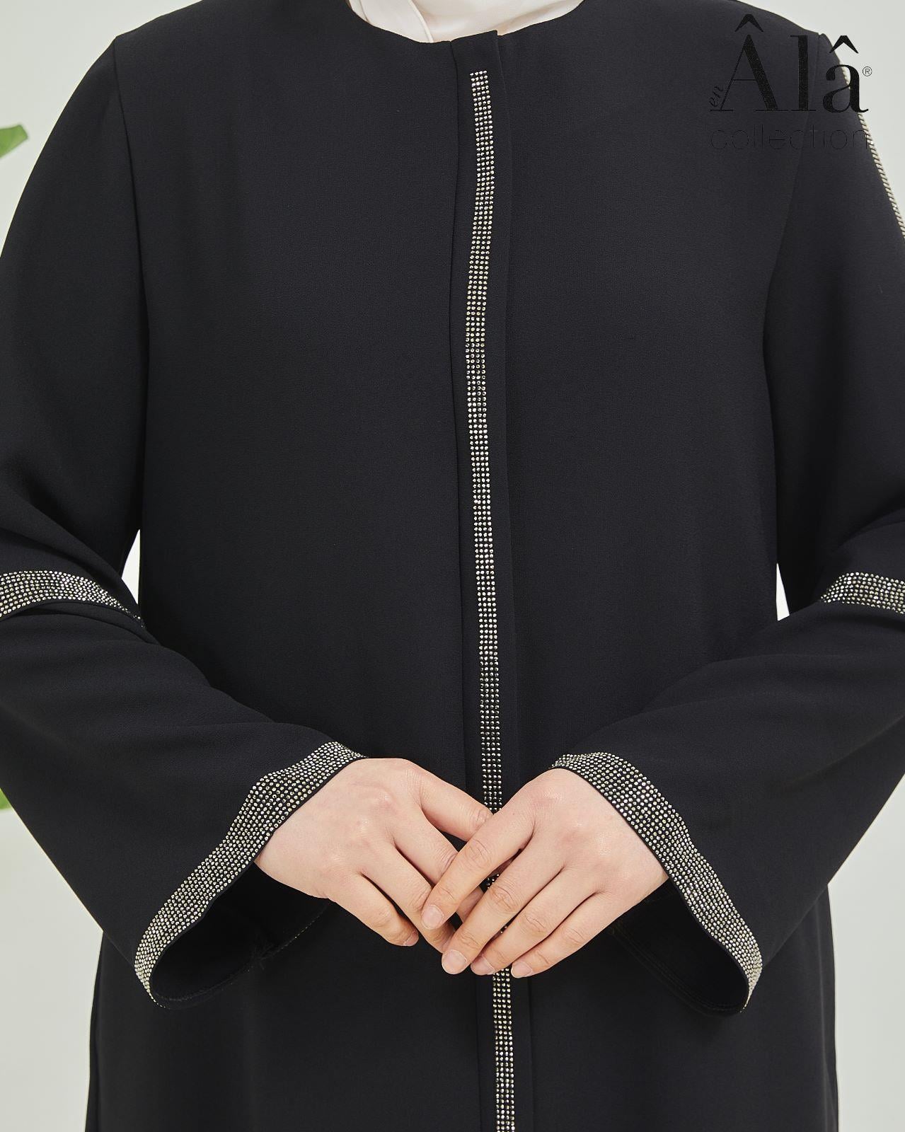 Çift kol taşlı model ferace
