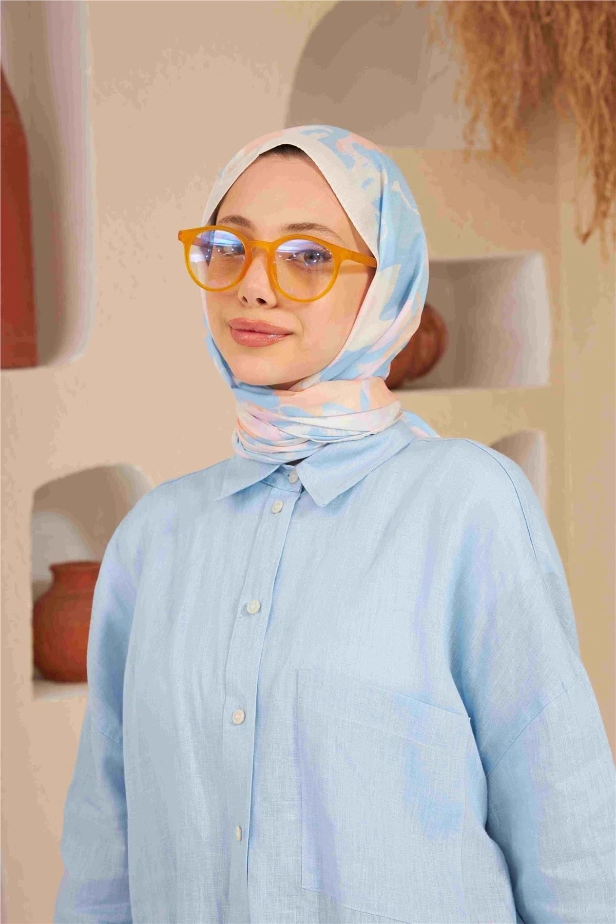 Comfort Arya Şal Keten Beyaz 3028-05
