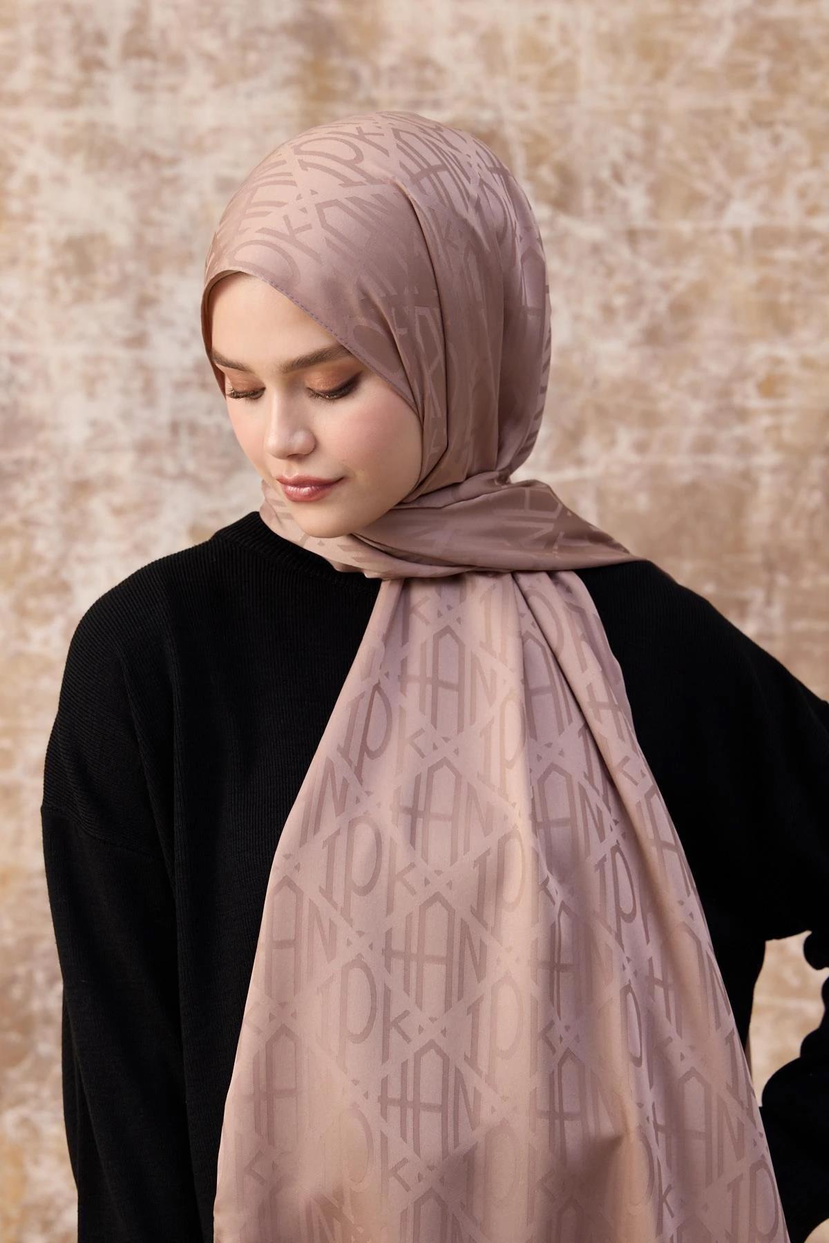 Fall Winter İpeksi Jakar Şal Coffee 9020-30