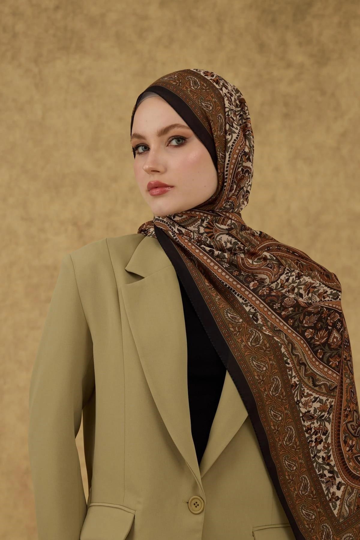 İpekhan Soft Şal Acı Kahve 3051-01