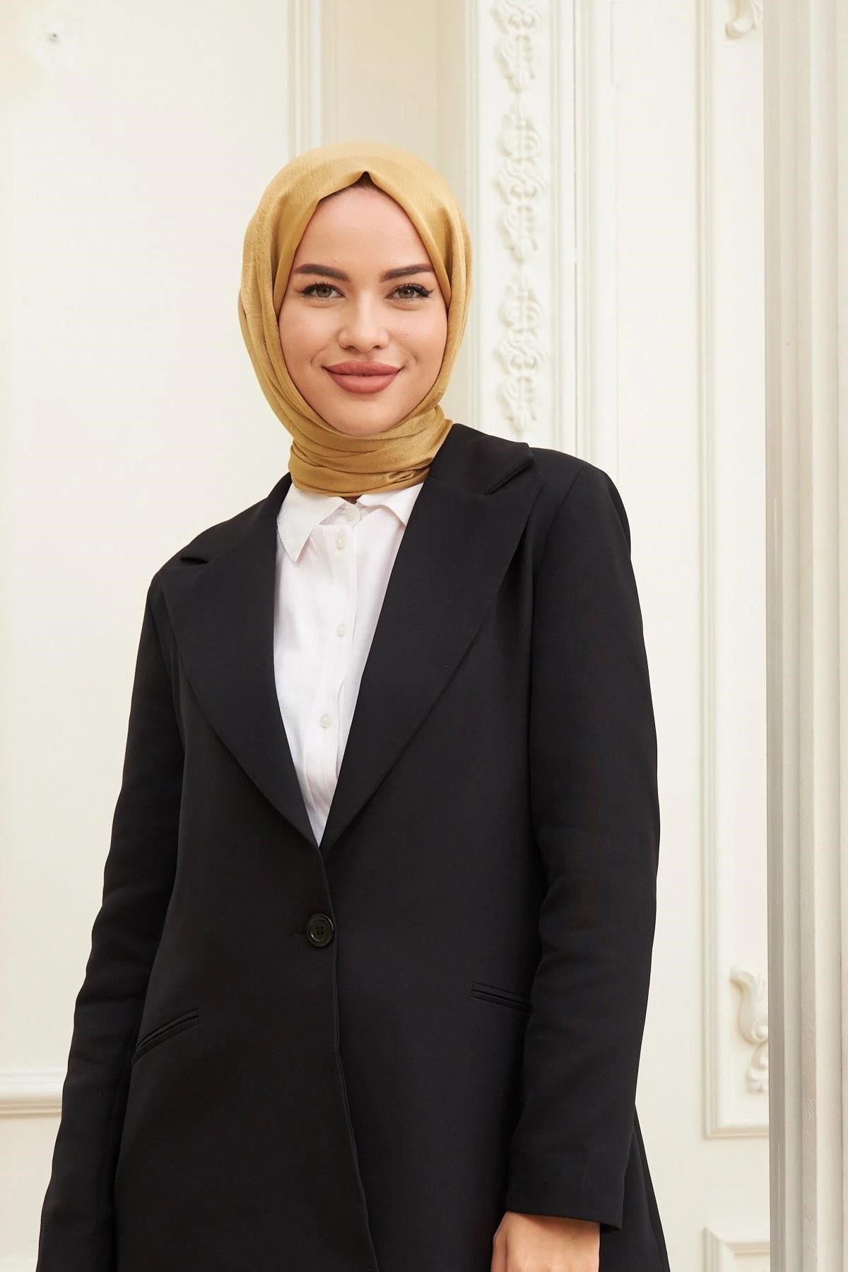 Janjan Çift Taraflı Şal Gold
