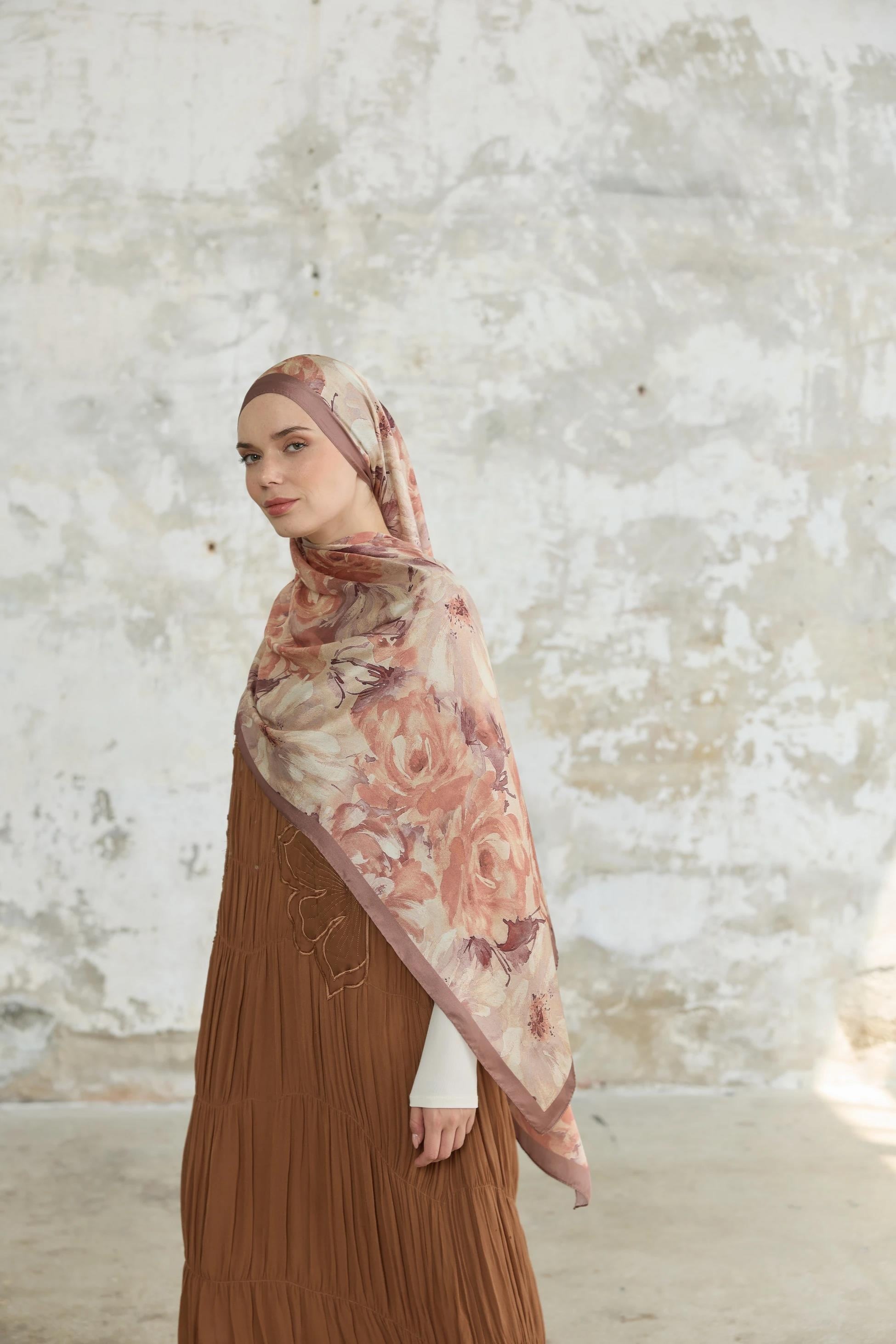 Jardin Secret Collection Hint Vual İpek Şal 5013-06
