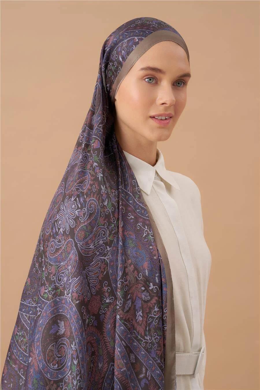 Jardin Secret Collection Hint Vual İpek Şal 5011-18