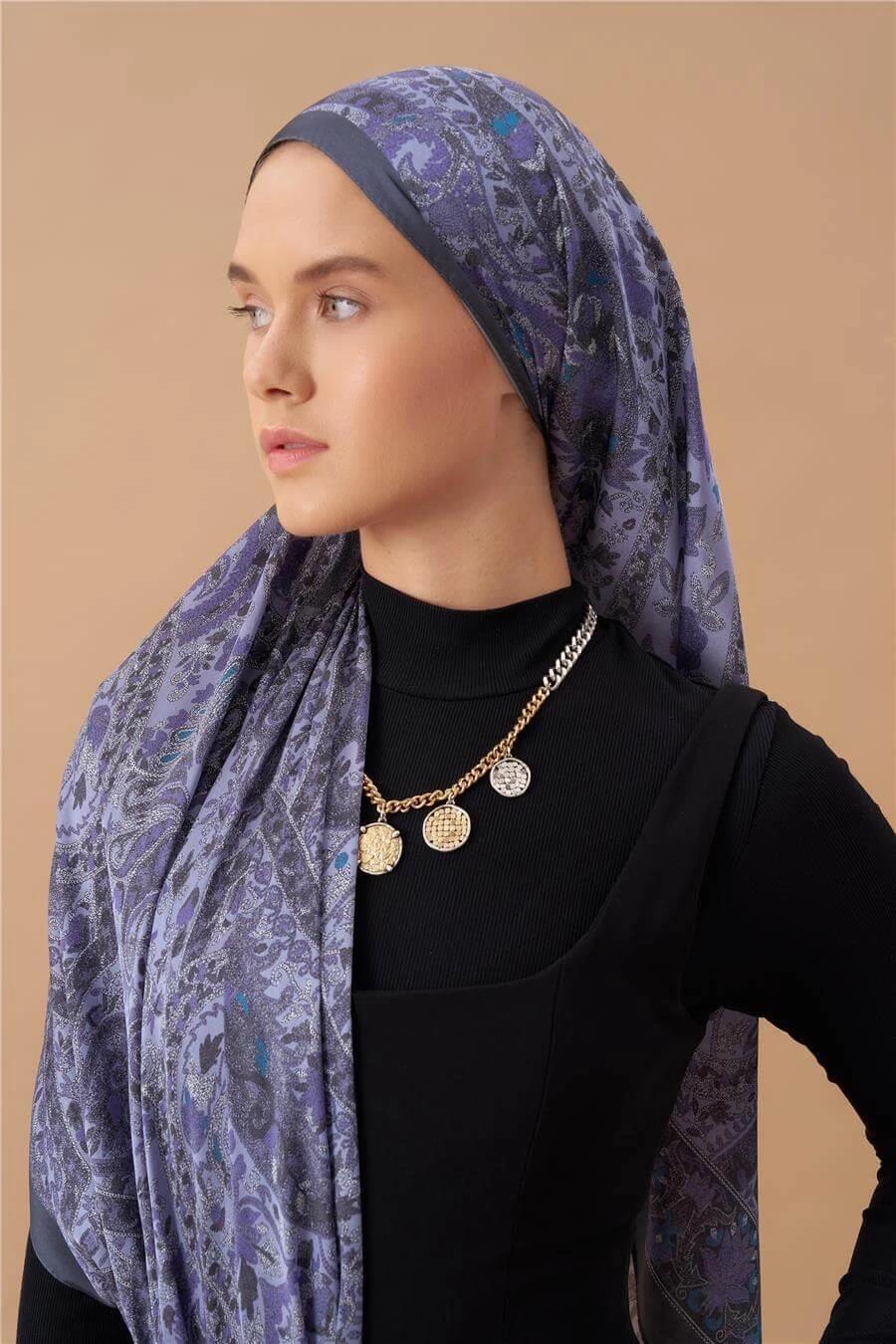 Jardin Secret Collection Hint Vual İpek Şal 5011-06