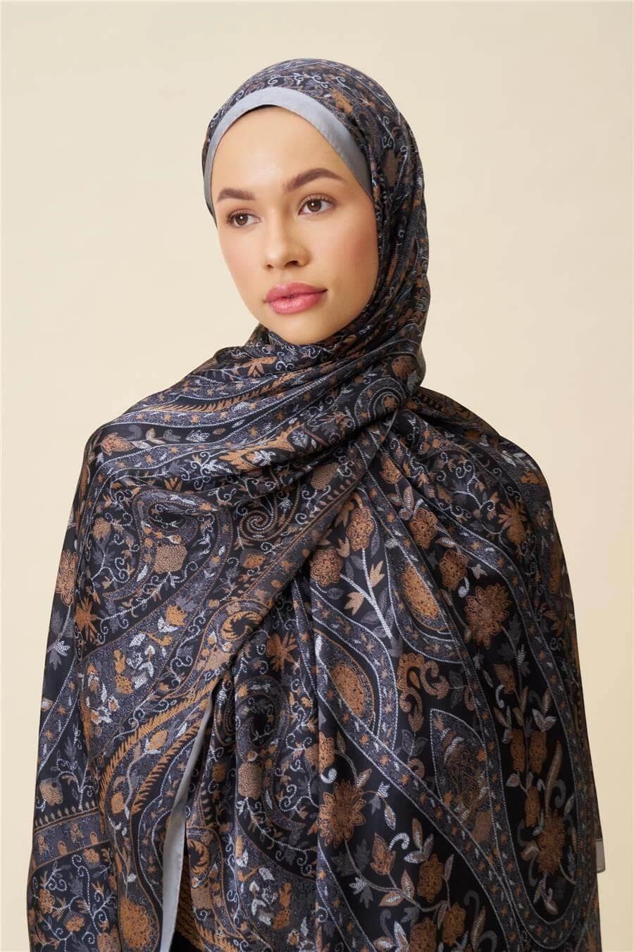 Jardin Secret Collection Hint Vual İpek Şal 5011-01