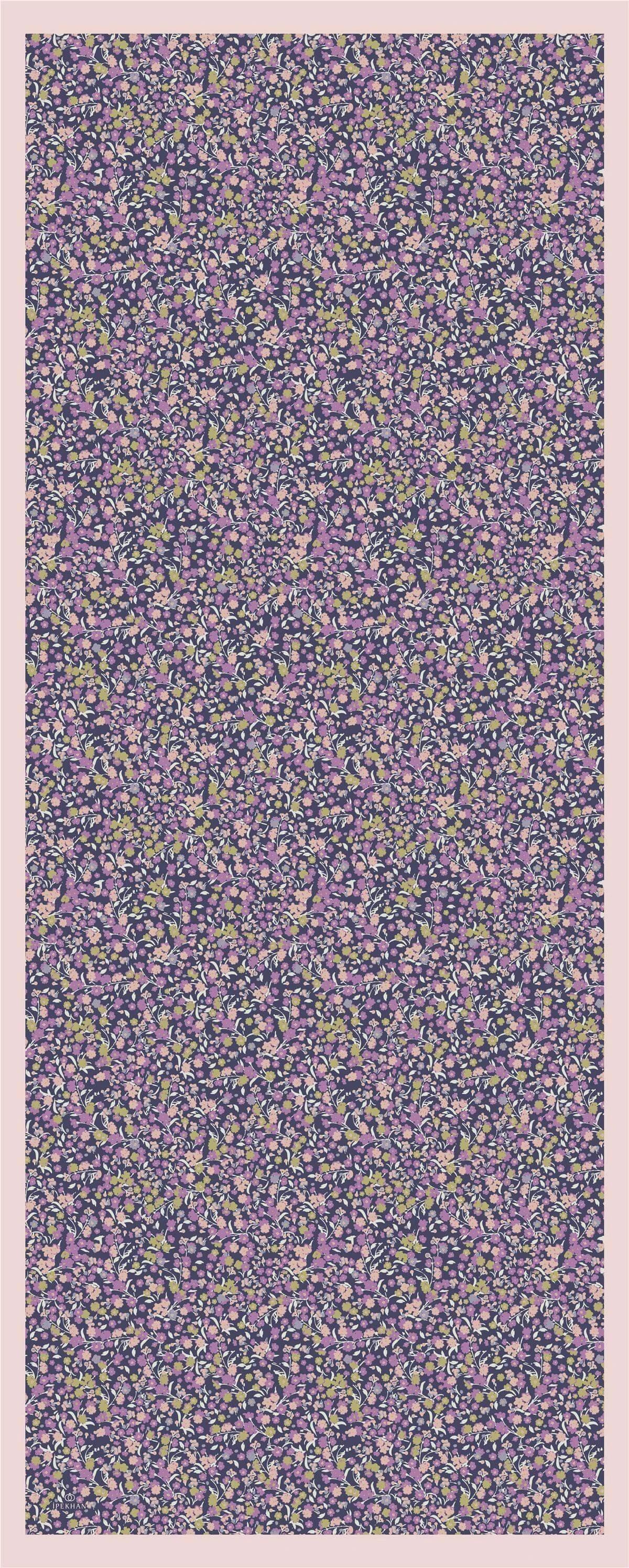 Marrakech Koleksiyon Soft Şal Pudra Mor 3046-08