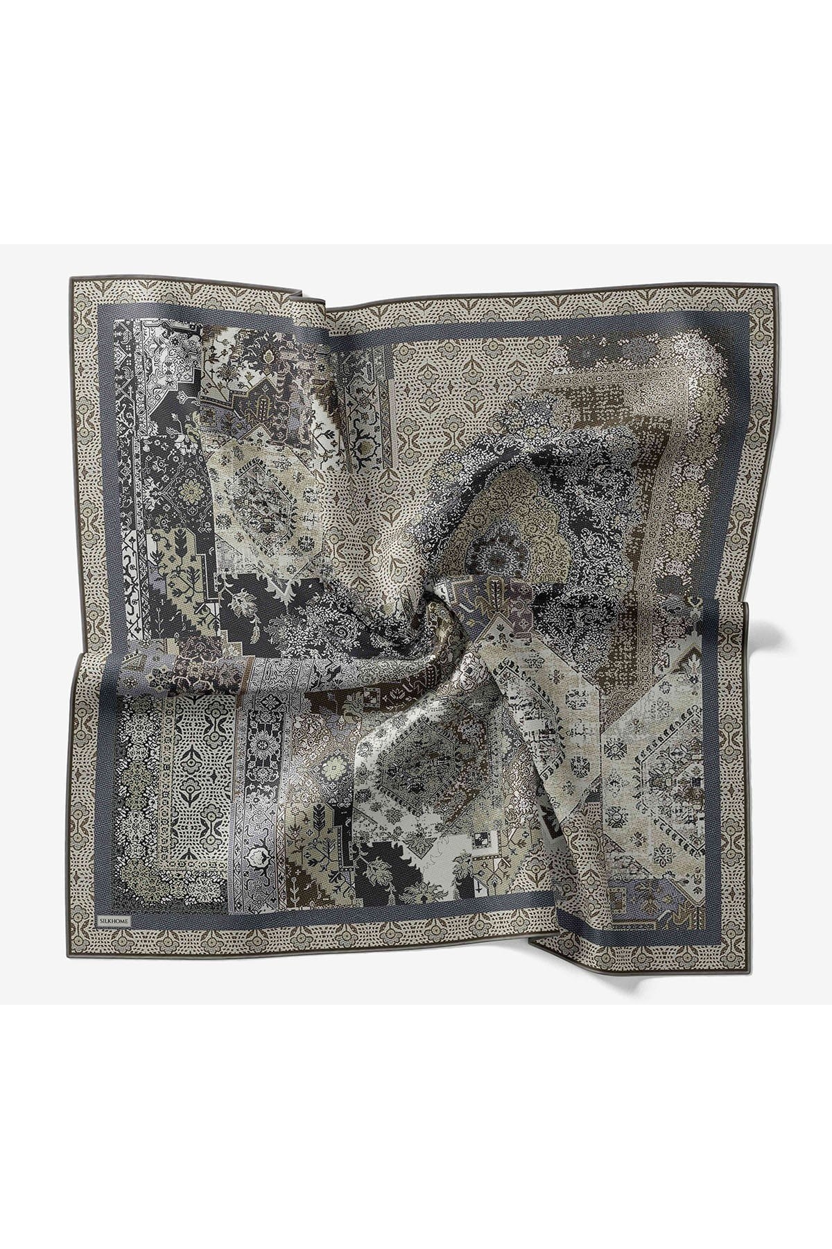 Monare Eşarp Modern Gece Mavisi 90x90