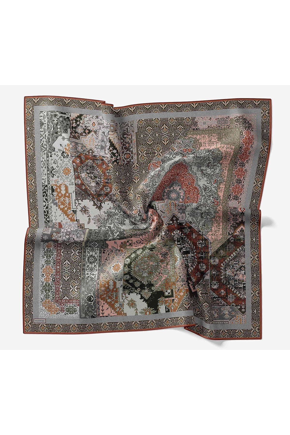 Monare Eşarp Modern Gri 90x90