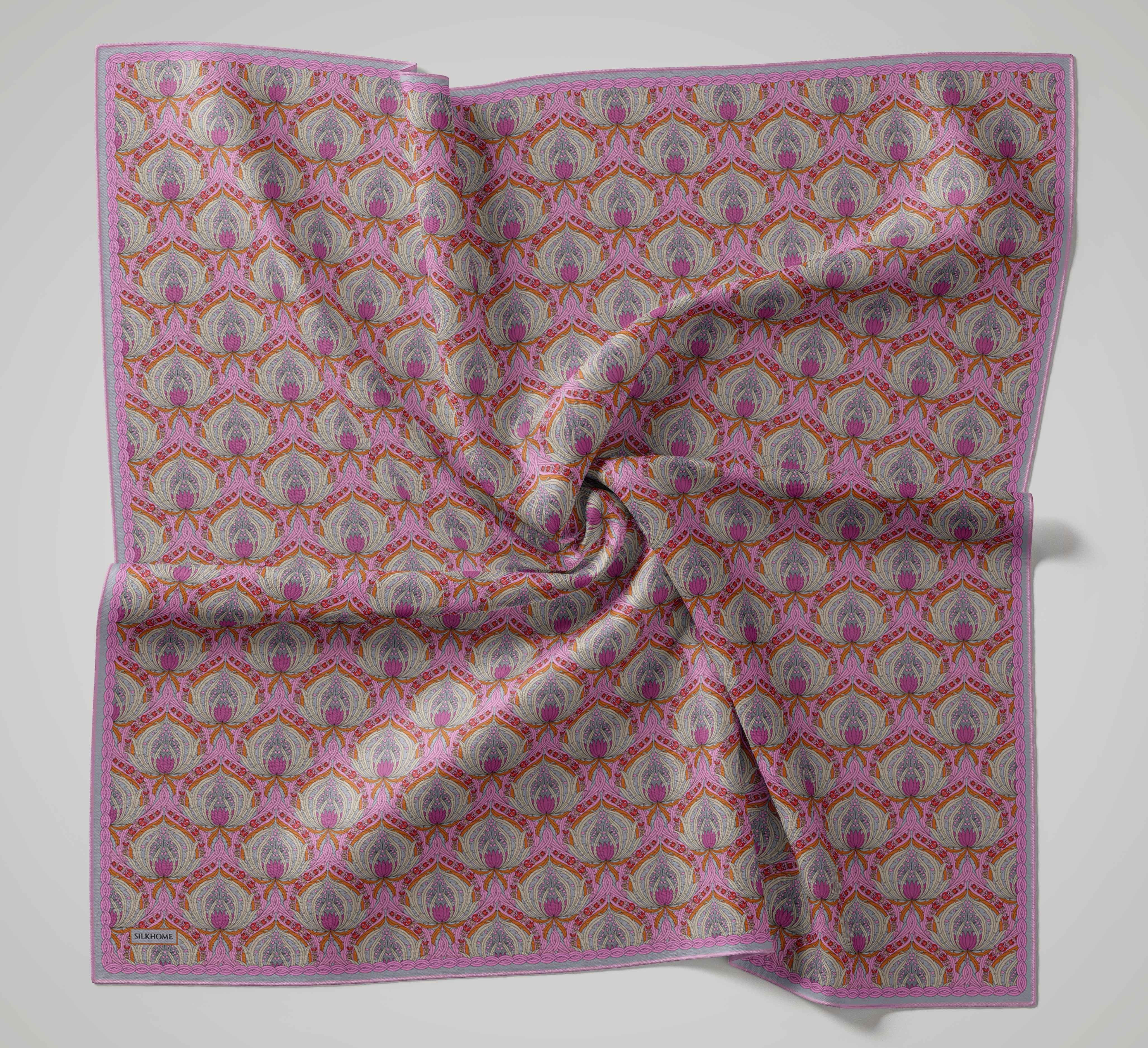 Monare Eşarp Tomurcuk Pembe 90x90