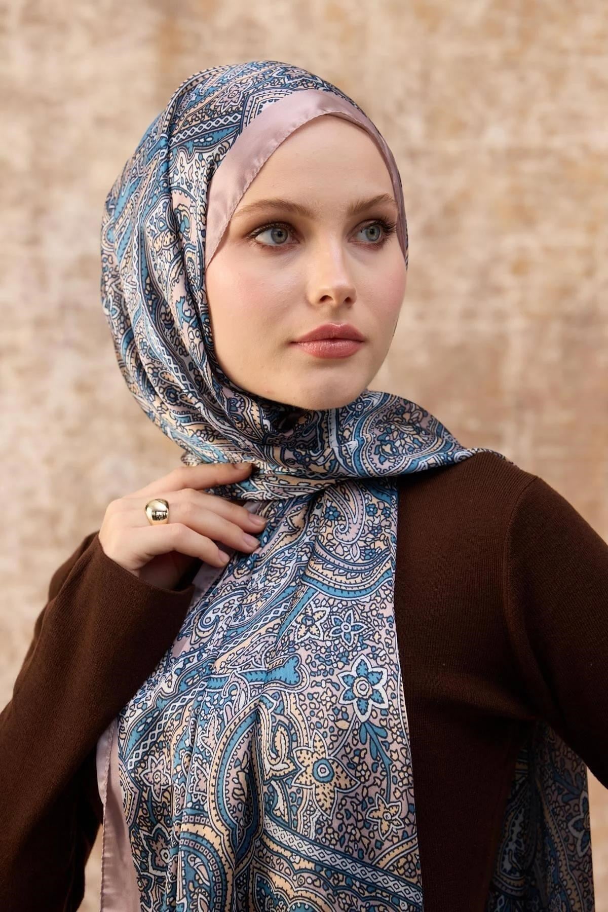 Pudra Hint Vual Şal - 5003-06