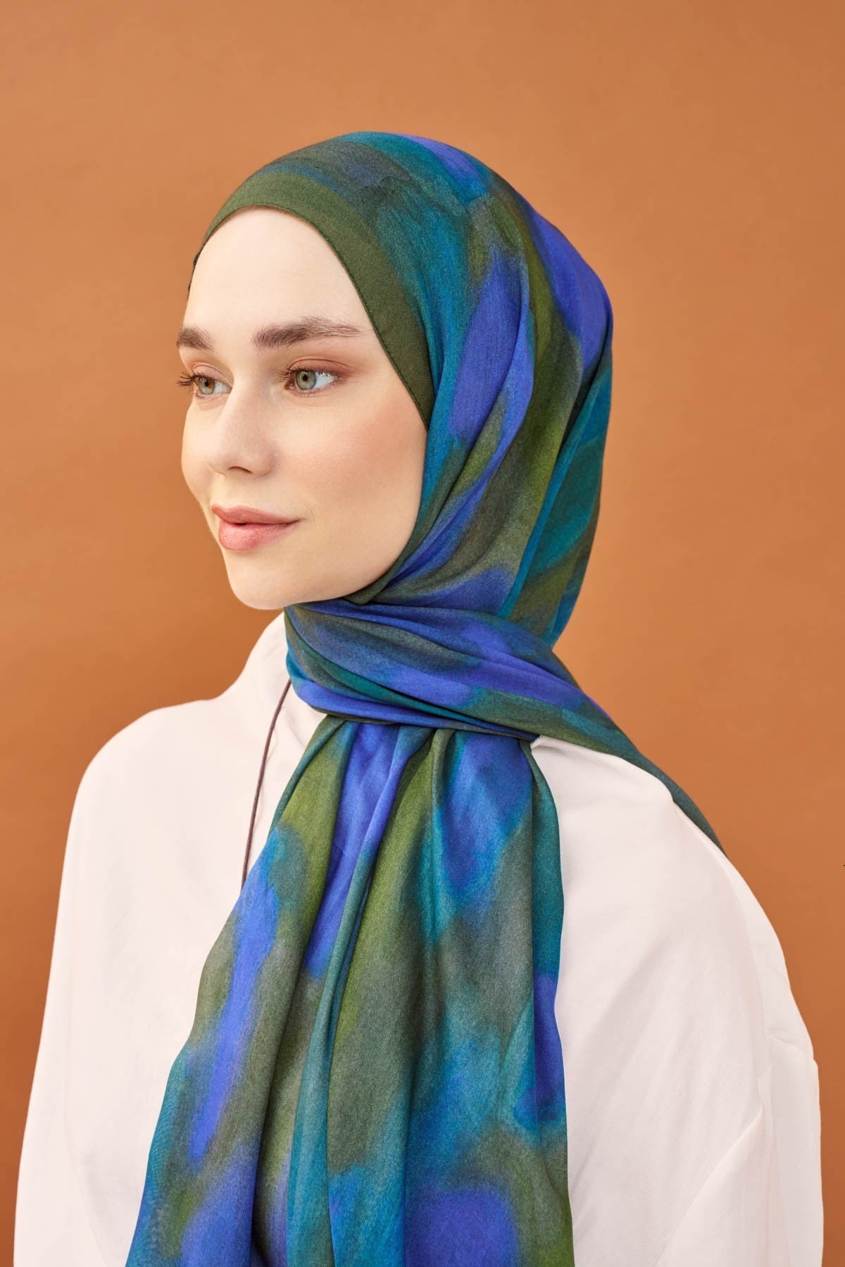 Riva Şal Tencel Cloud Saks