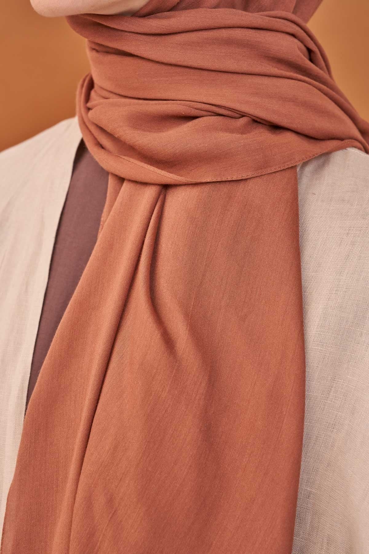 Riva Şal Tencel Pas Rengi