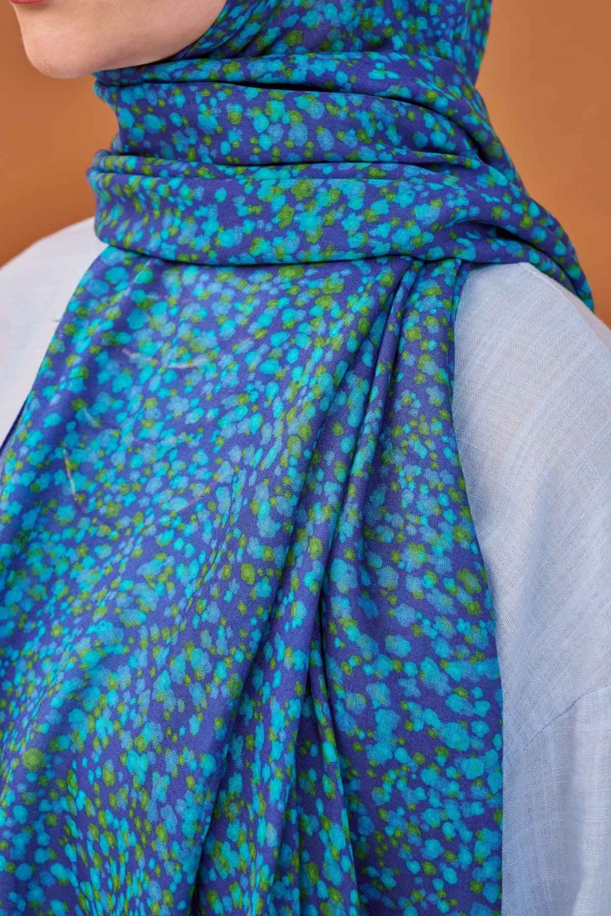 Riva Şal Tencel Secret Garden Saks