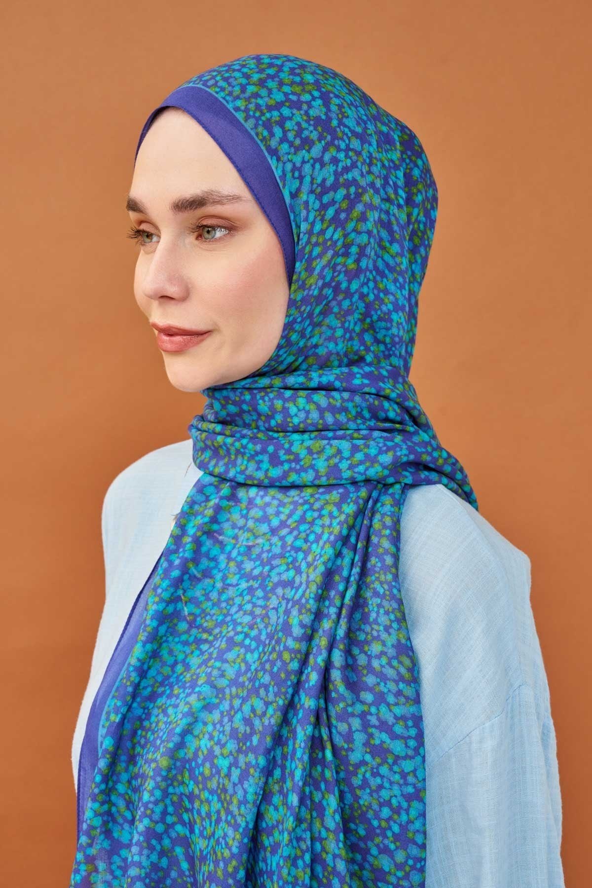 Riva Şal Tencel Secret Garden Saks