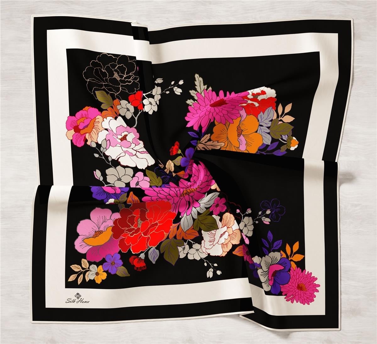 Silk Home %100 Twill İpek Eşarp 11374-01