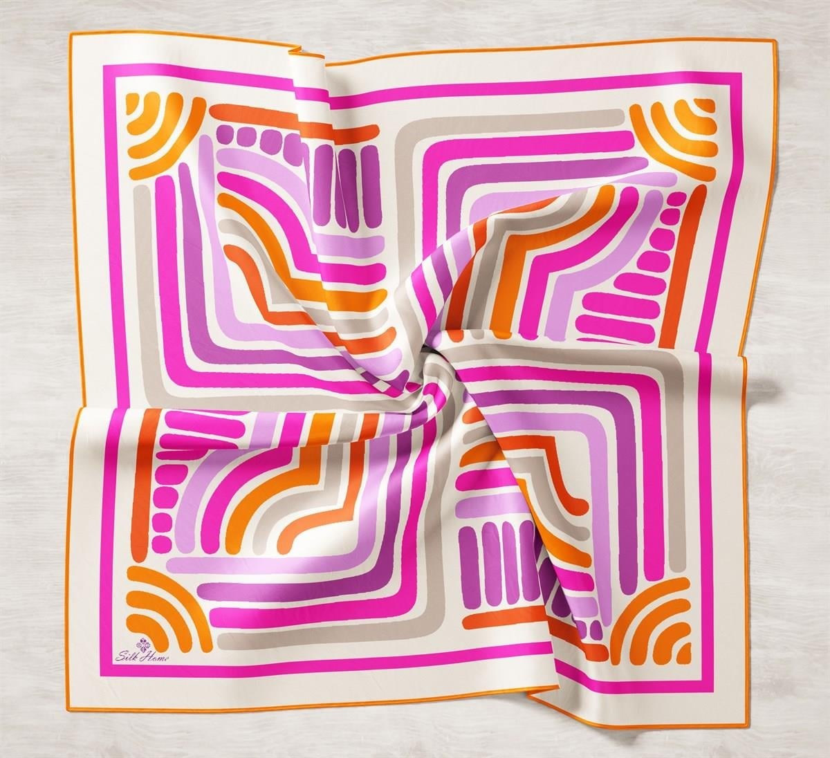 Silk Home %100 Twill İpek Eşarp 11382-13