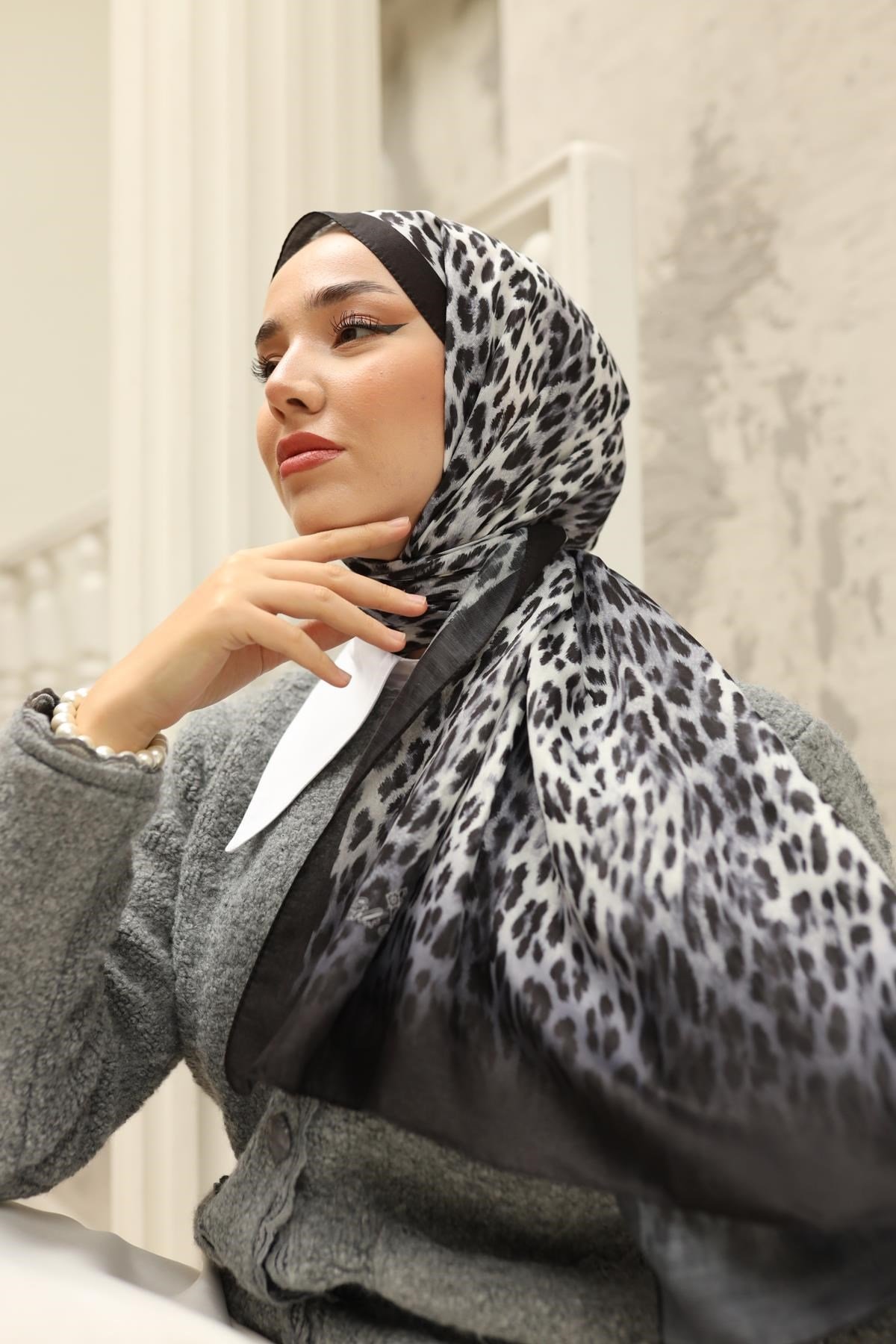 Silk Home Desenli Soft Şal 70017-02