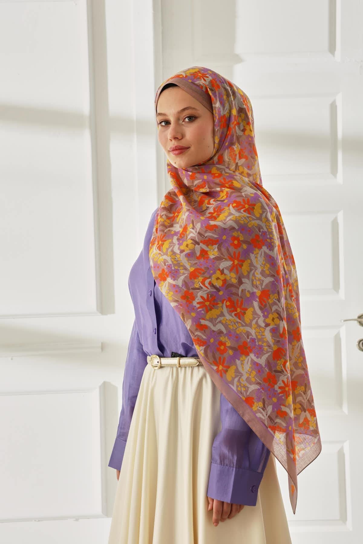Silk Home Desenli Soft Şal 70019-02