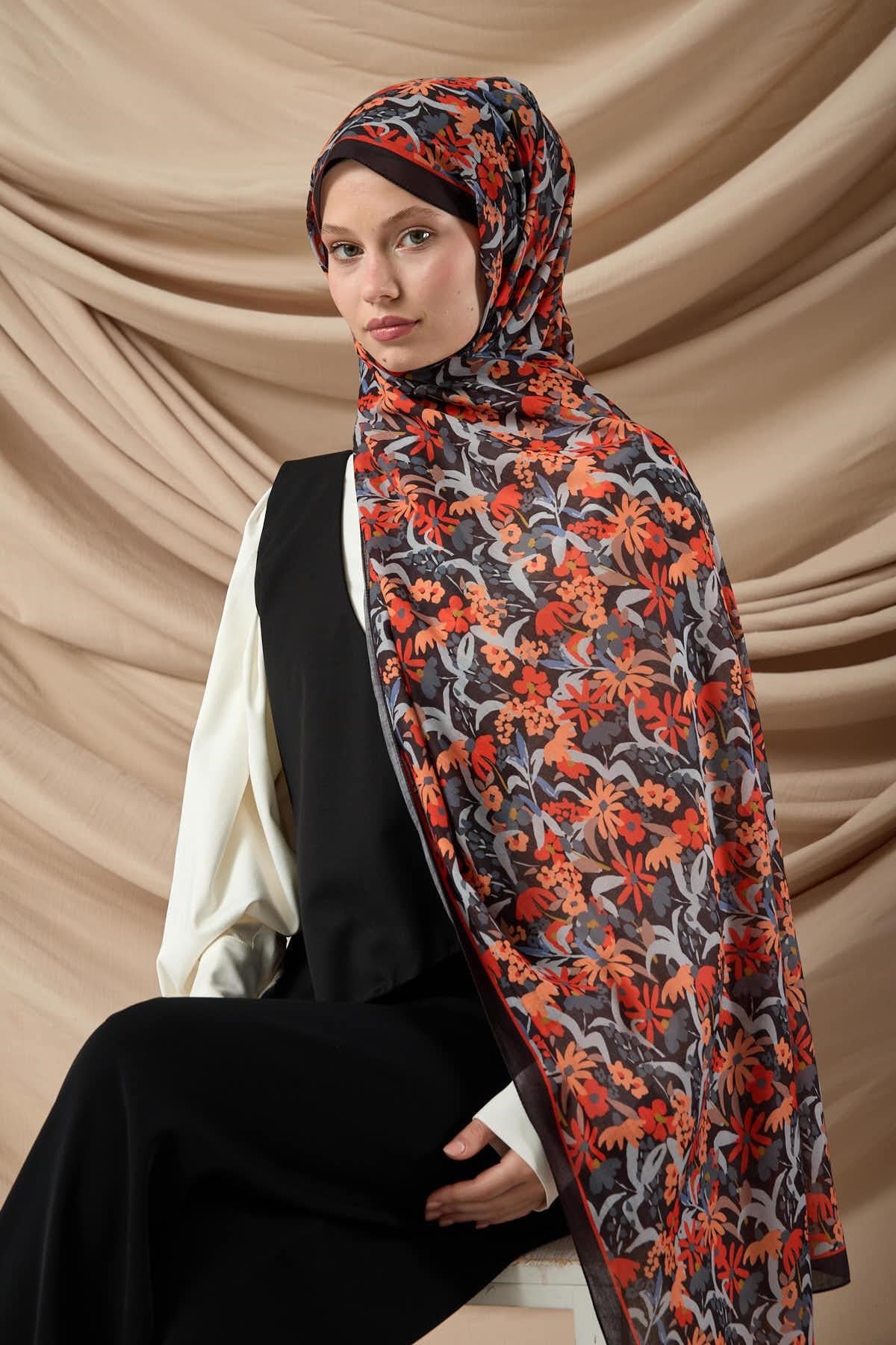 Silk Home Desenli Soft Şal 70019-18