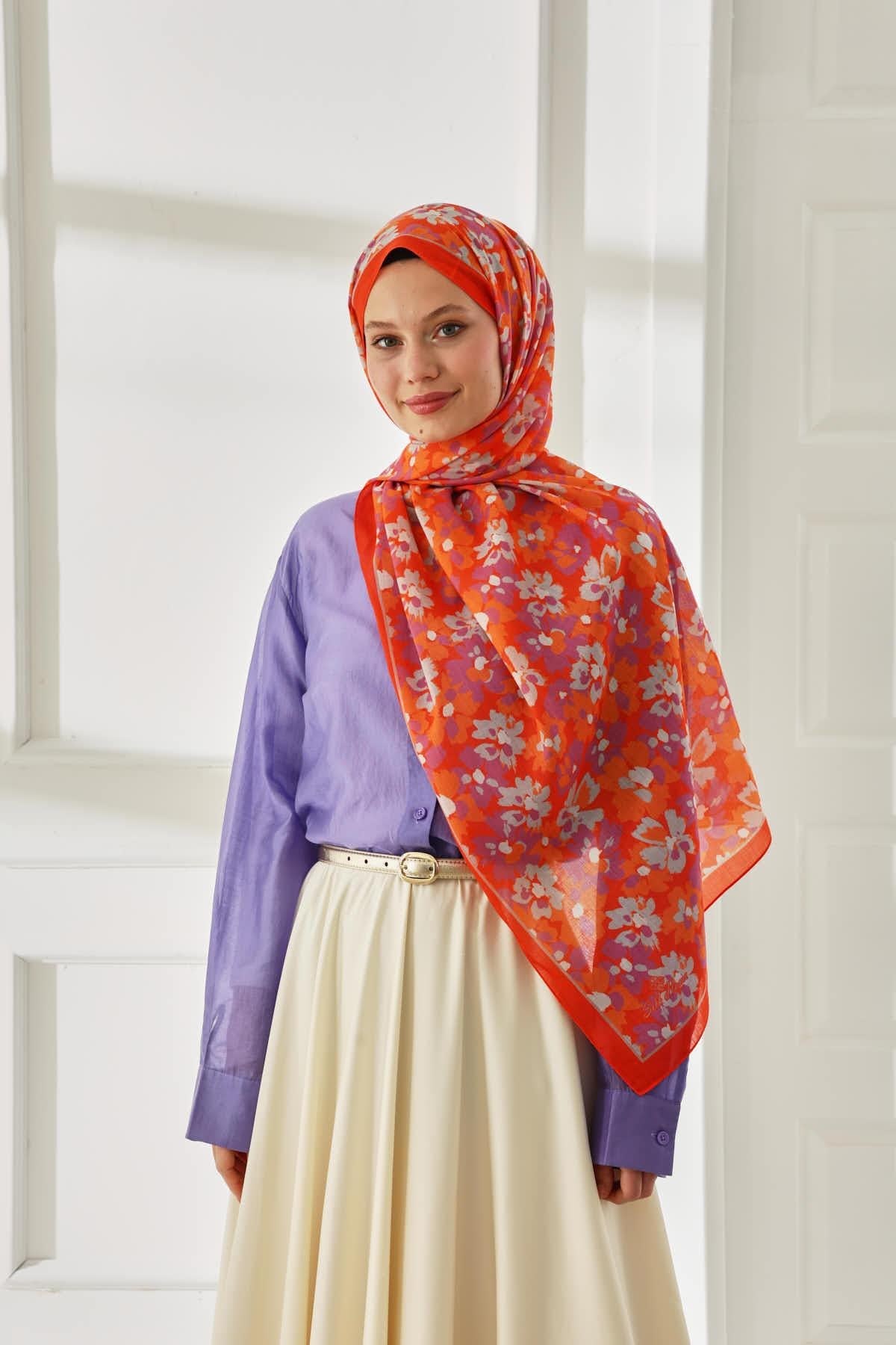 Silk Home Desenli Soft Şal 70020-01