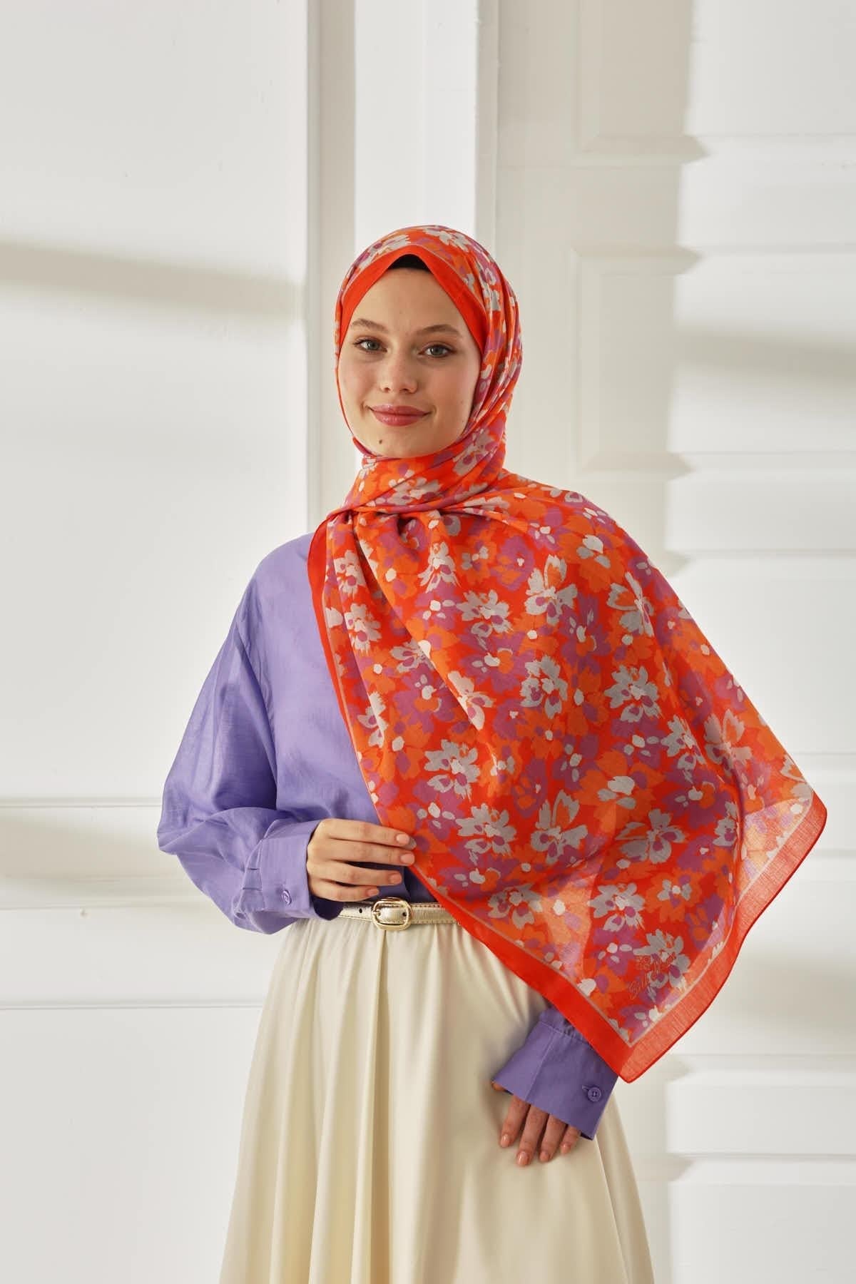 Silk Home Desenli Soft Şal 70020-01