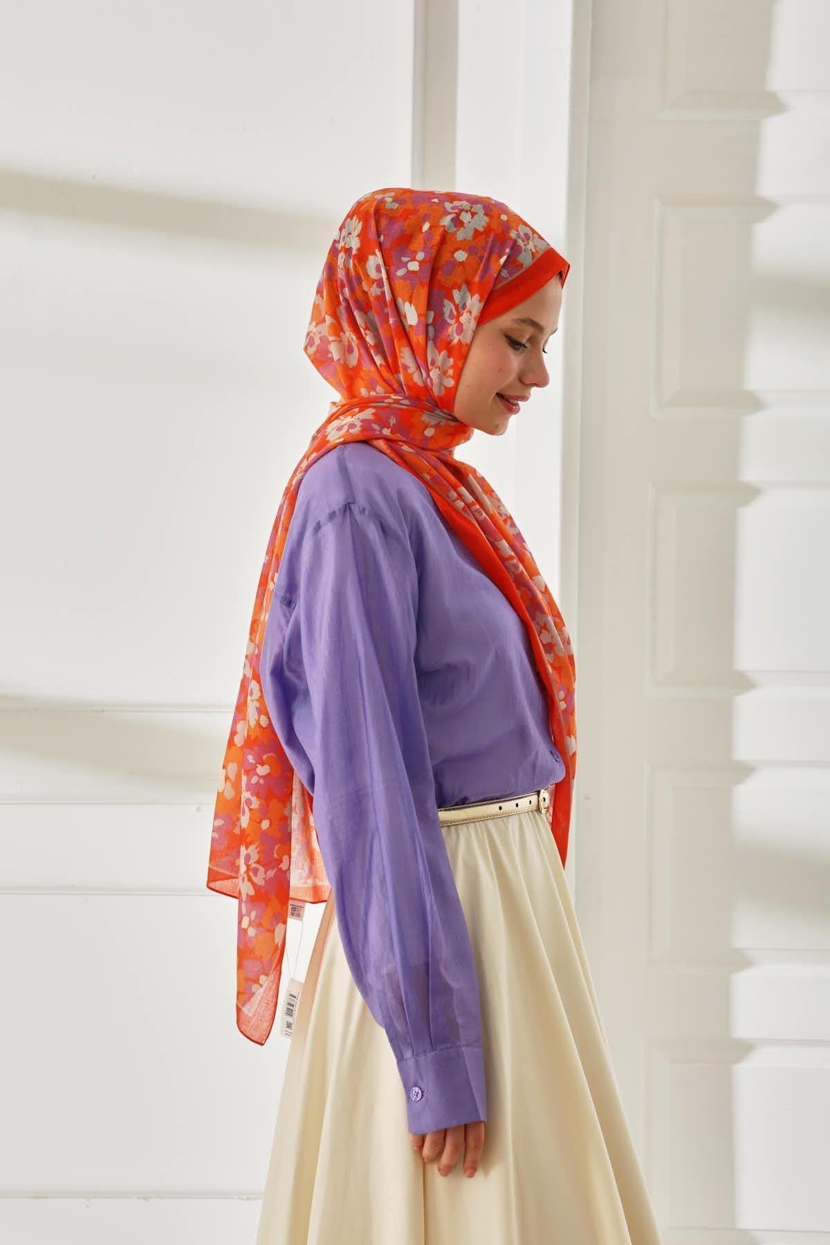 Silk Home Desenli Soft Şal 70020-01