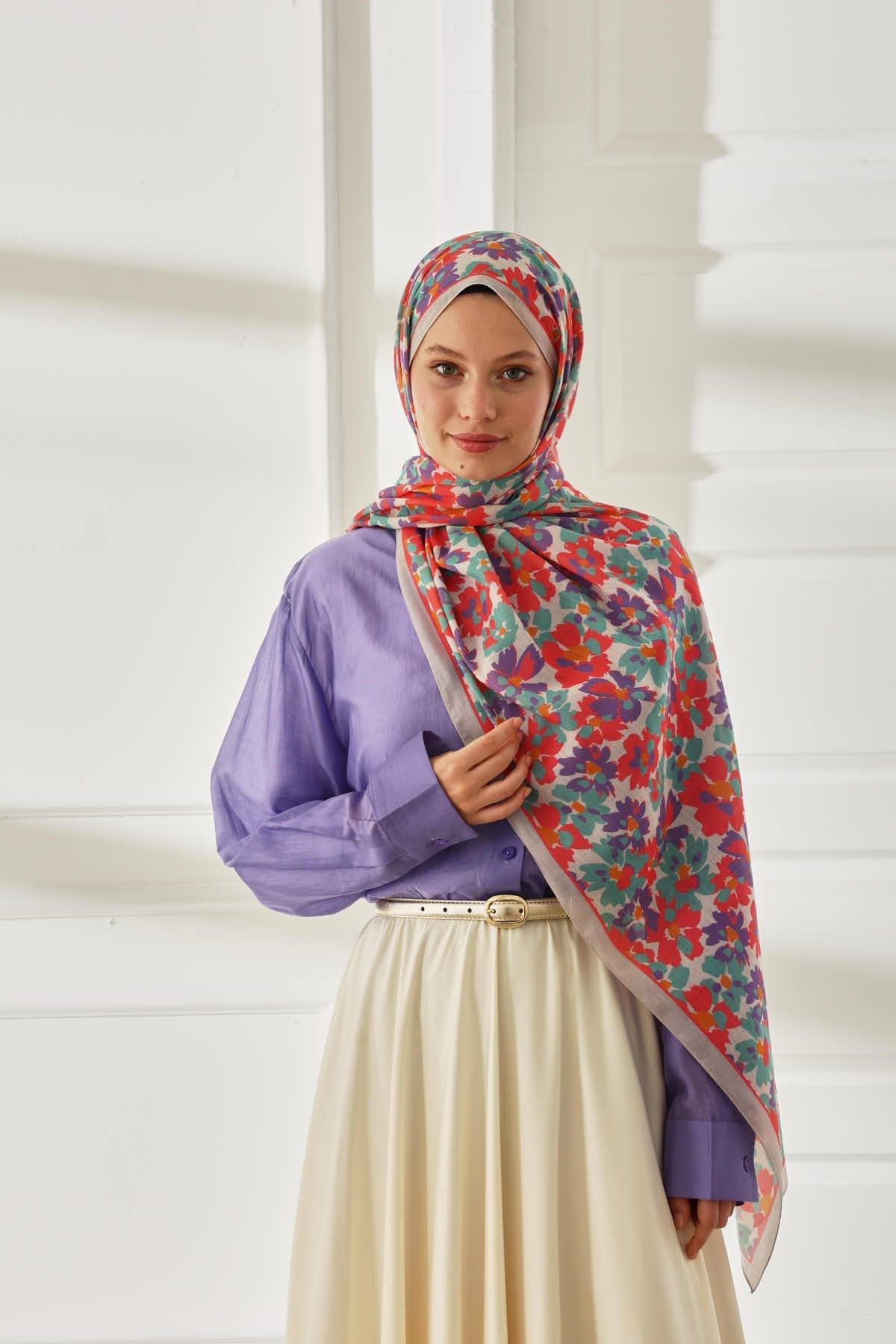 Silk Home Desenli Soft Şal 70020-02