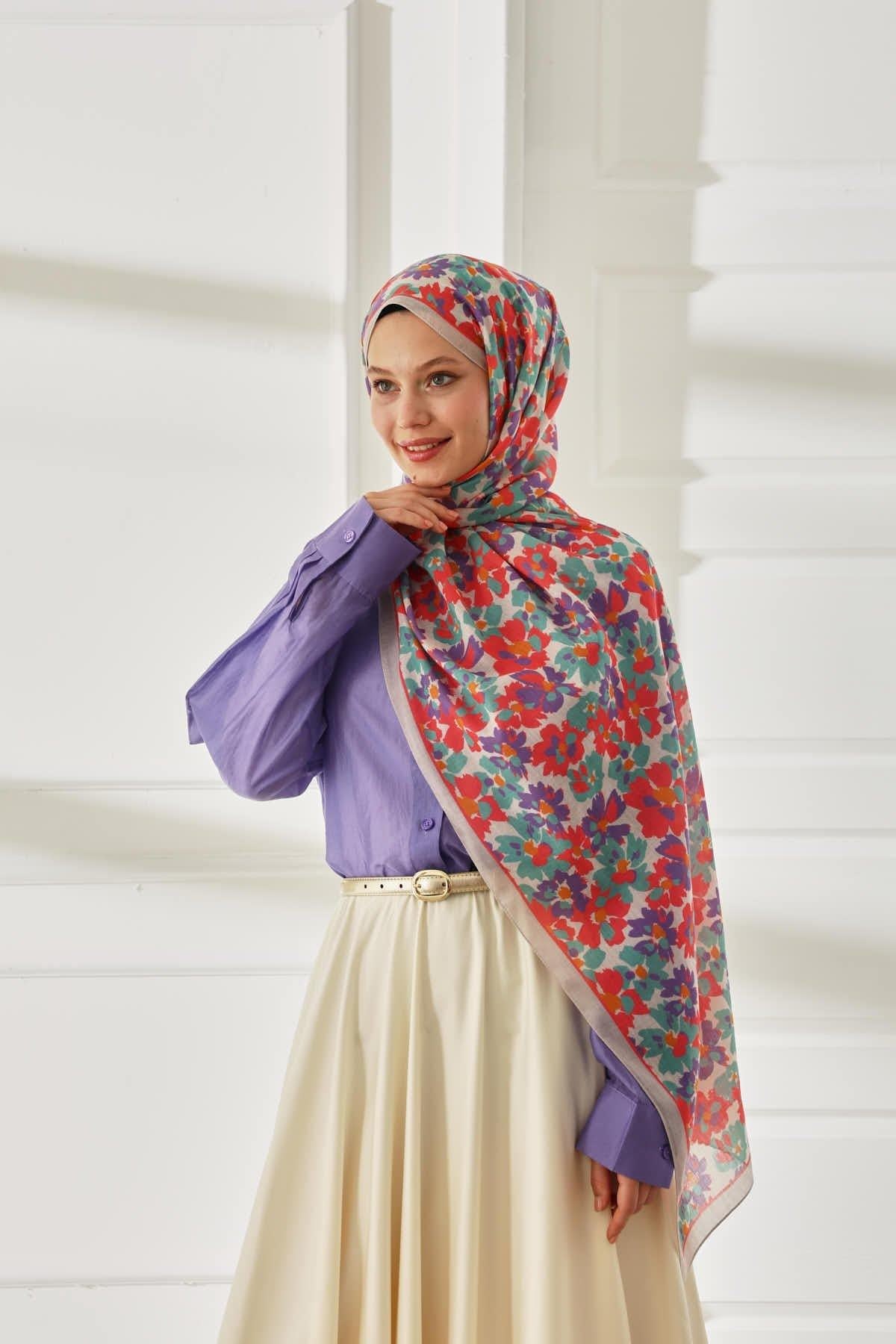 Silk Home Desenli Soft Şal 70020-02