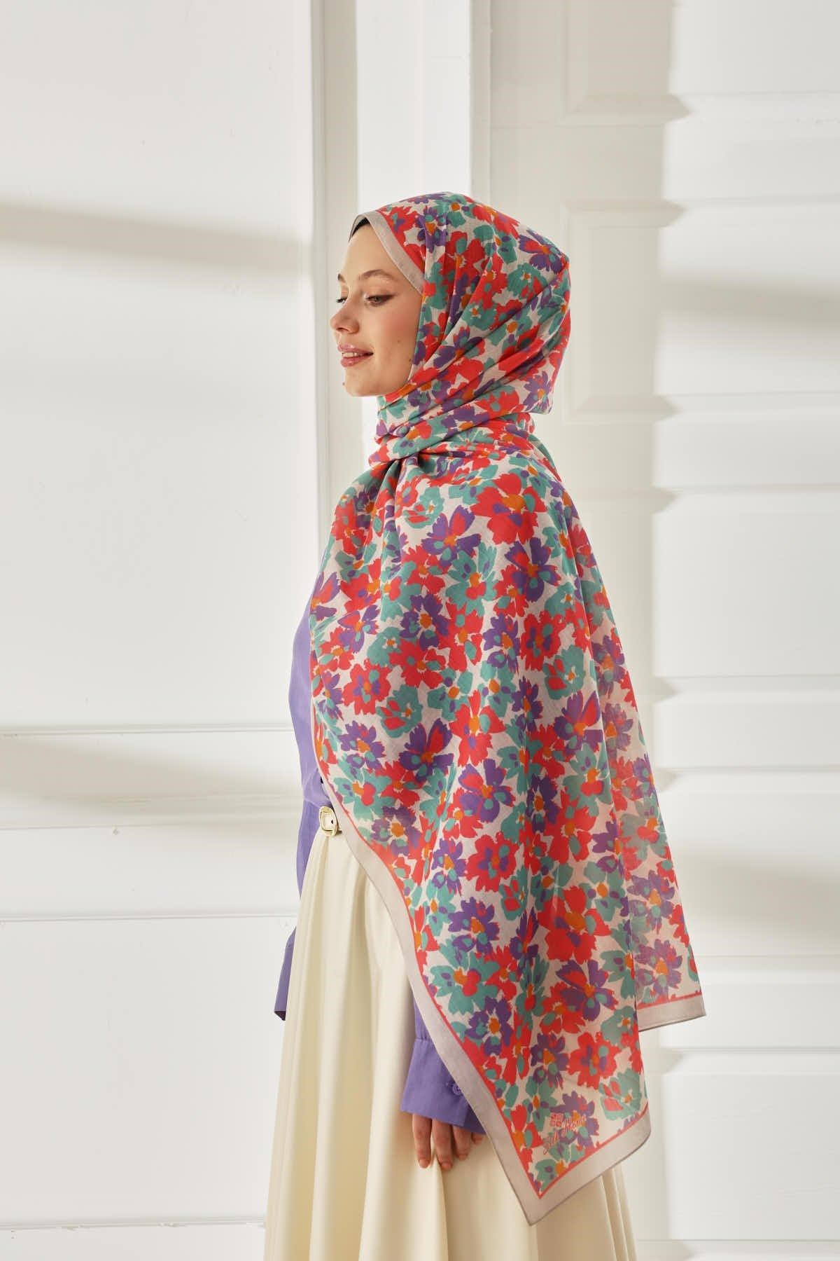 Silk Home Desenli Soft Şal 70020-02