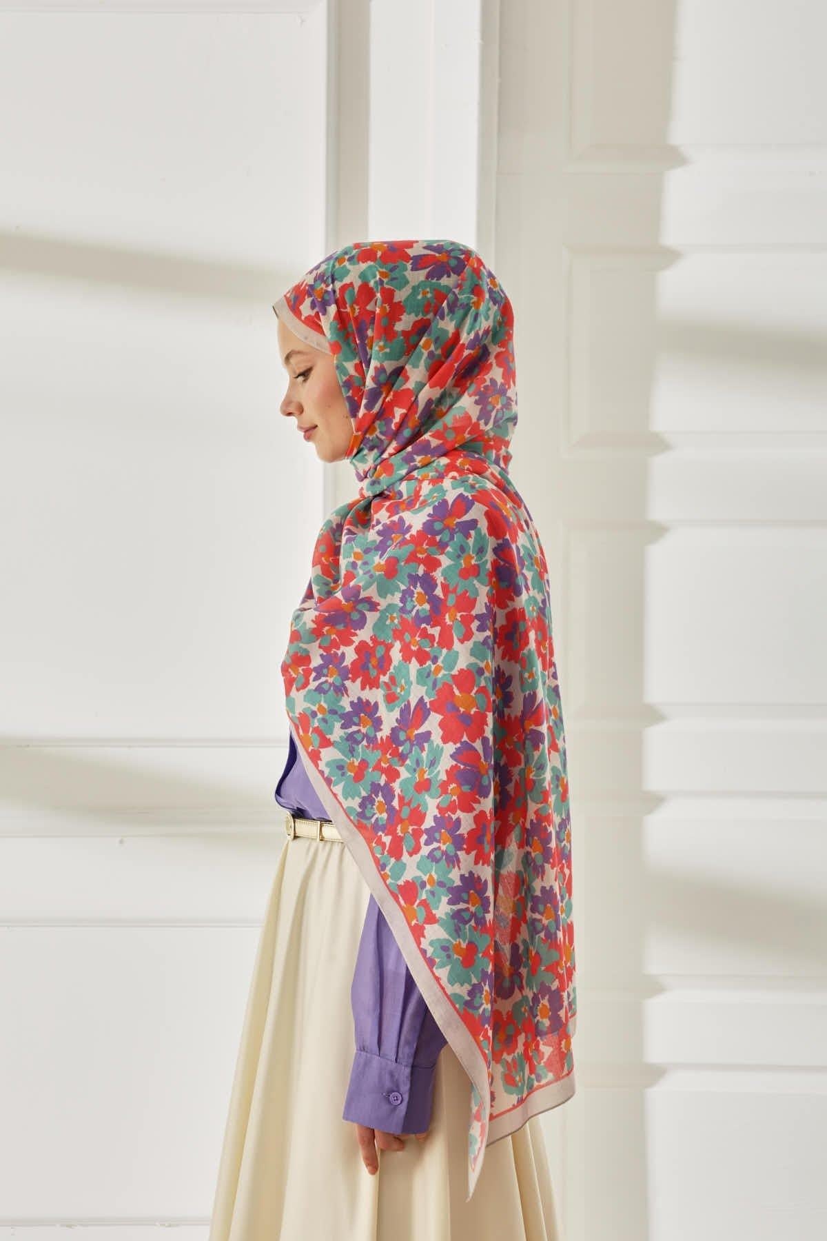Silk Home Desenli Soft Şal 70020-02