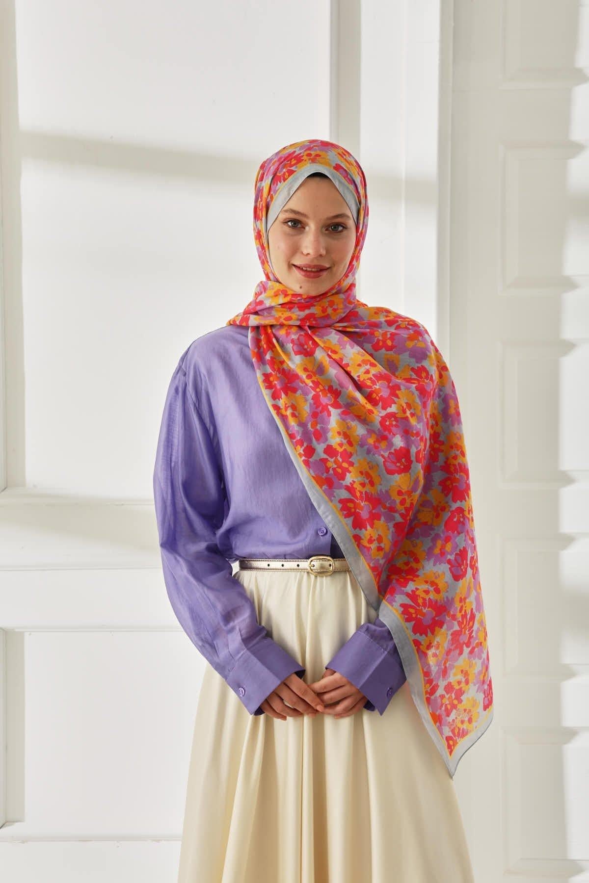 Silk Home Desenli Soft Şal 70020-03