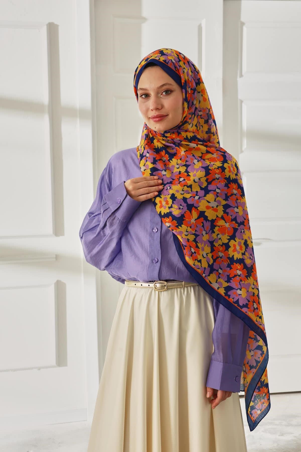 Silk Home Desenli Soft Şal 70020-04