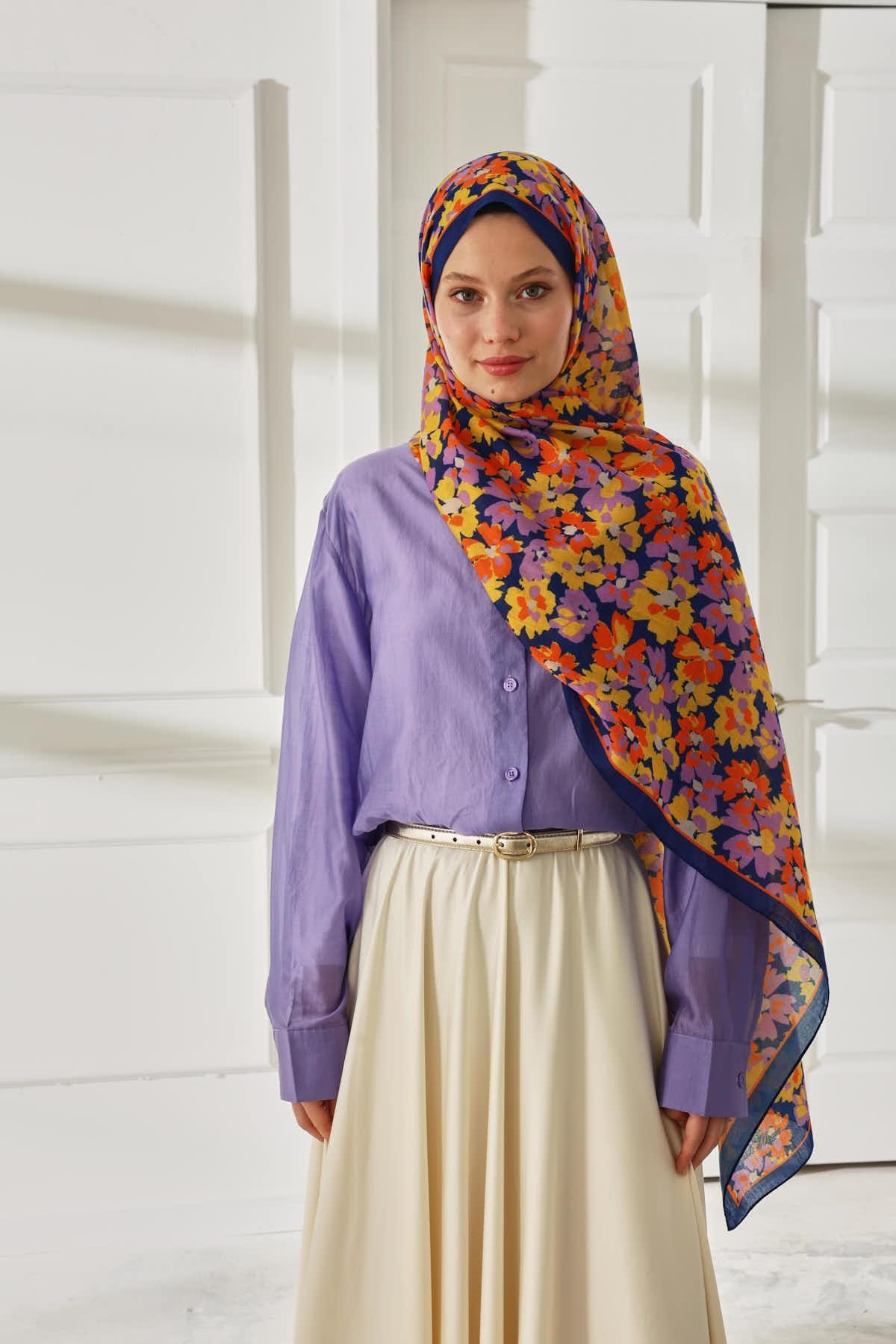 Silk Home Desenli Soft Şal 70020-04