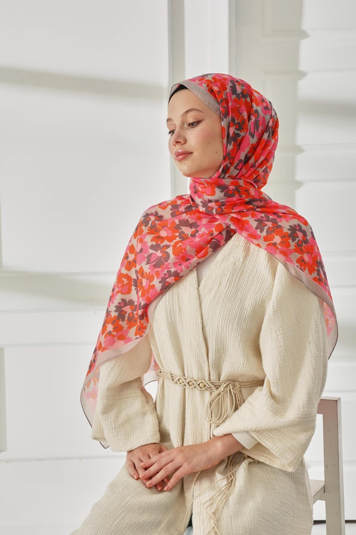 Silk Home Desenli Soft Şal 70020-05