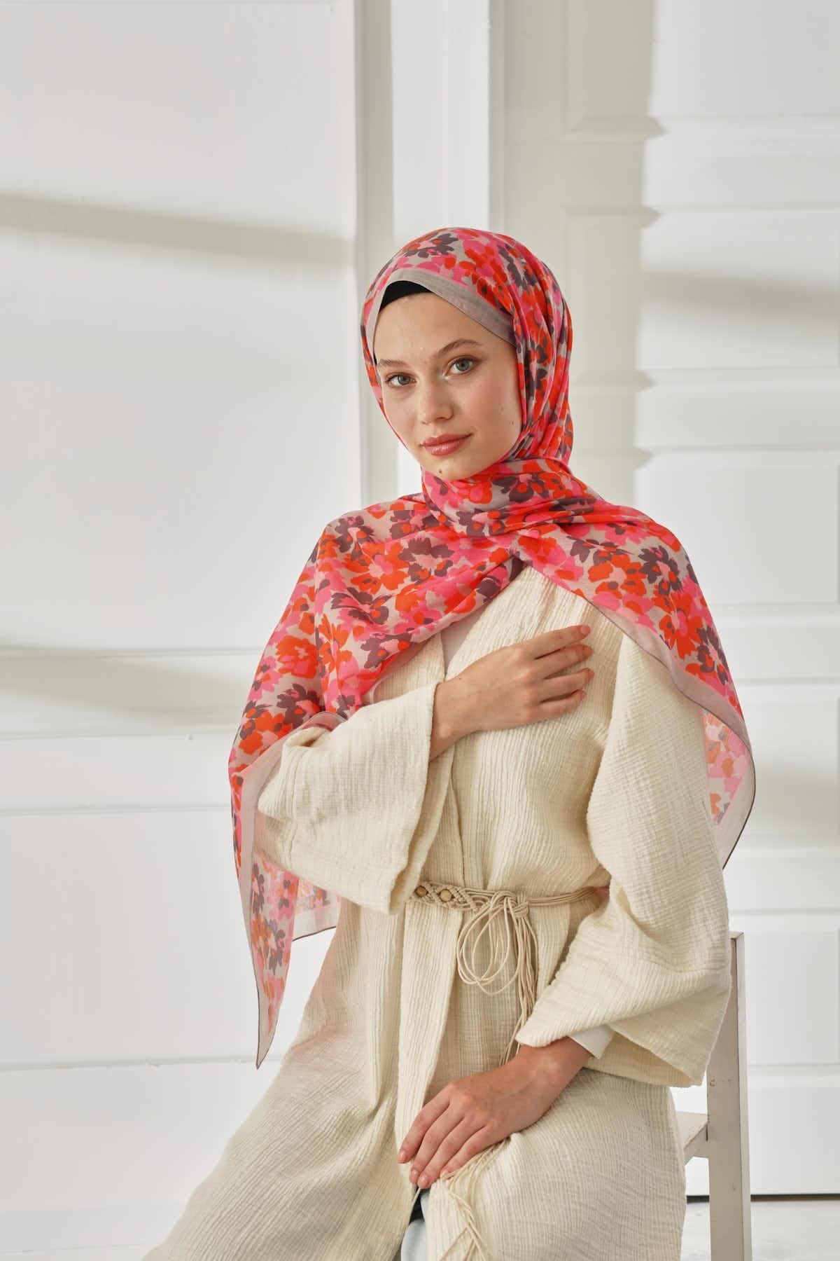 Silk Home Desenli Soft Şal 70020-05