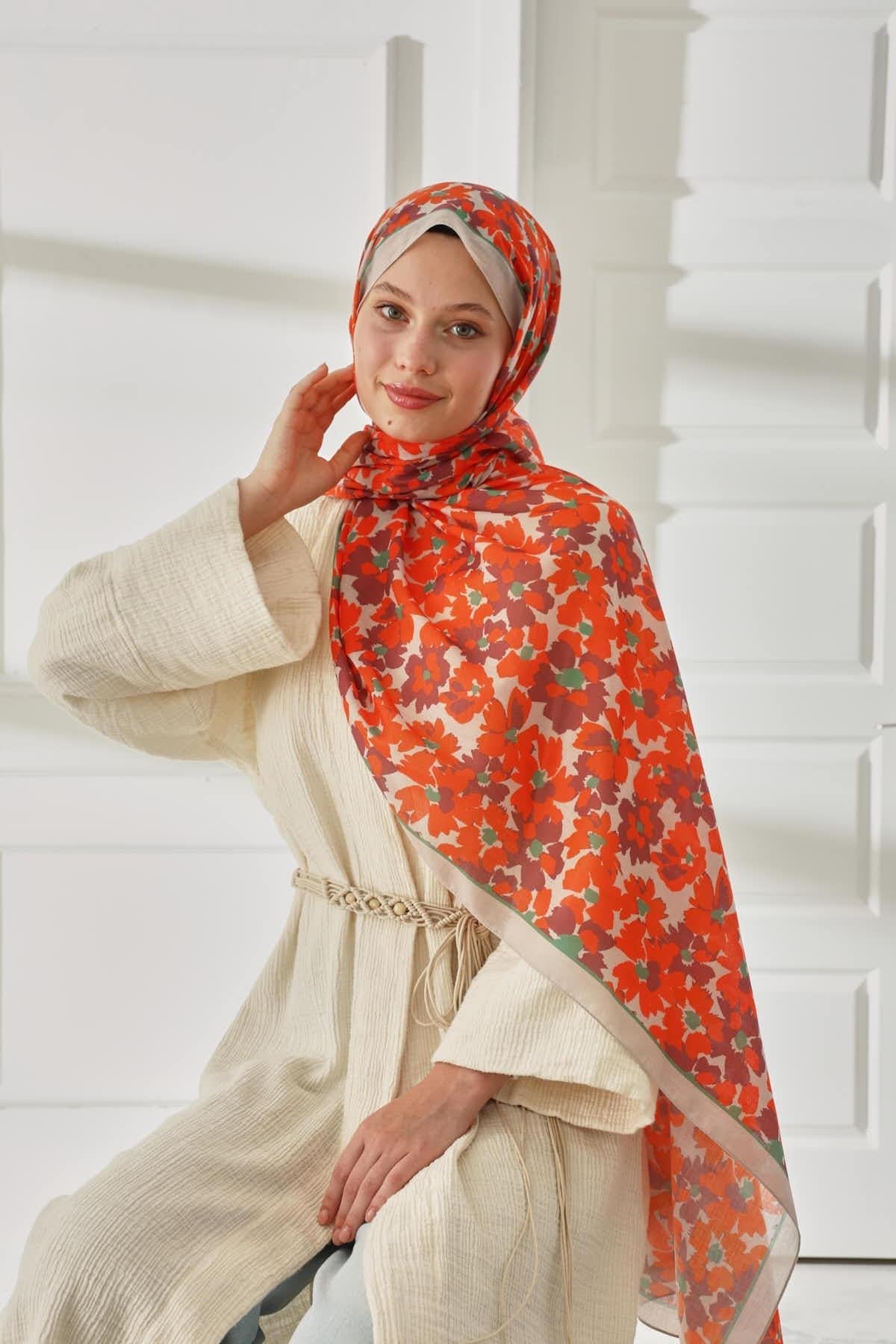 Silk Home Desenli Soft Şal 70020-06
