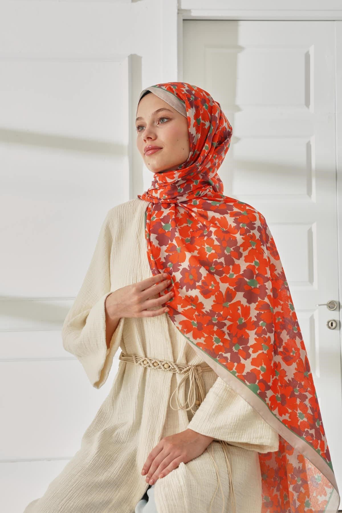 Silk Home Desenli Soft Şal 70020-06