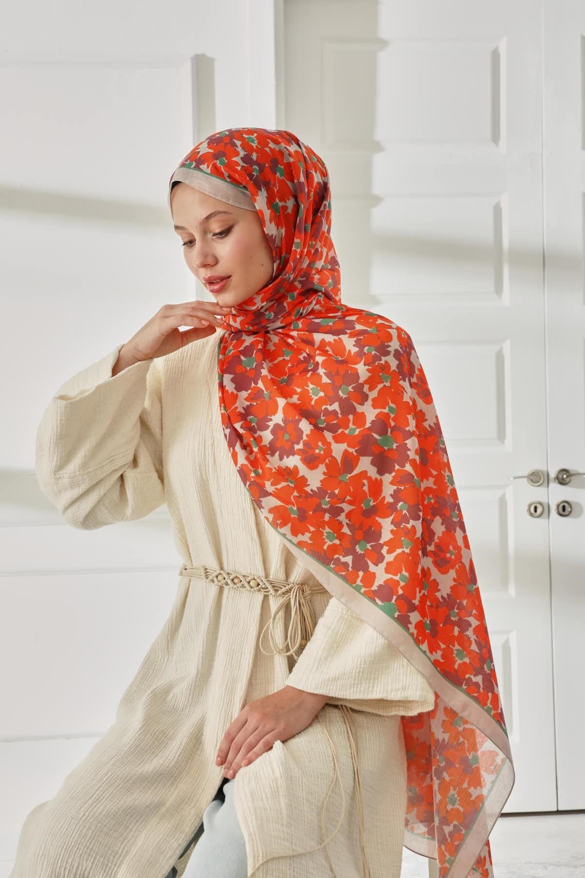 Silk Home Desenli Soft Şal 70020-06