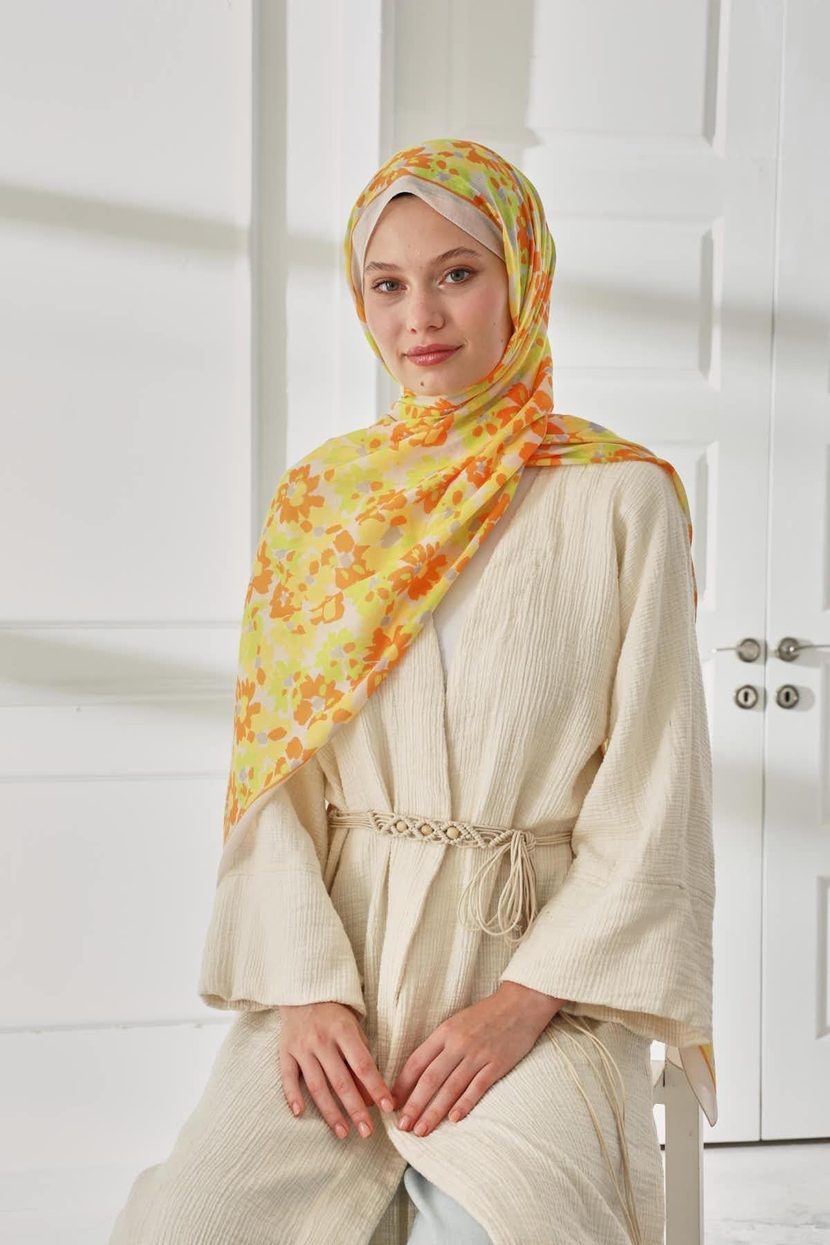 Silk Home Desenli Soft Şal 70020-07