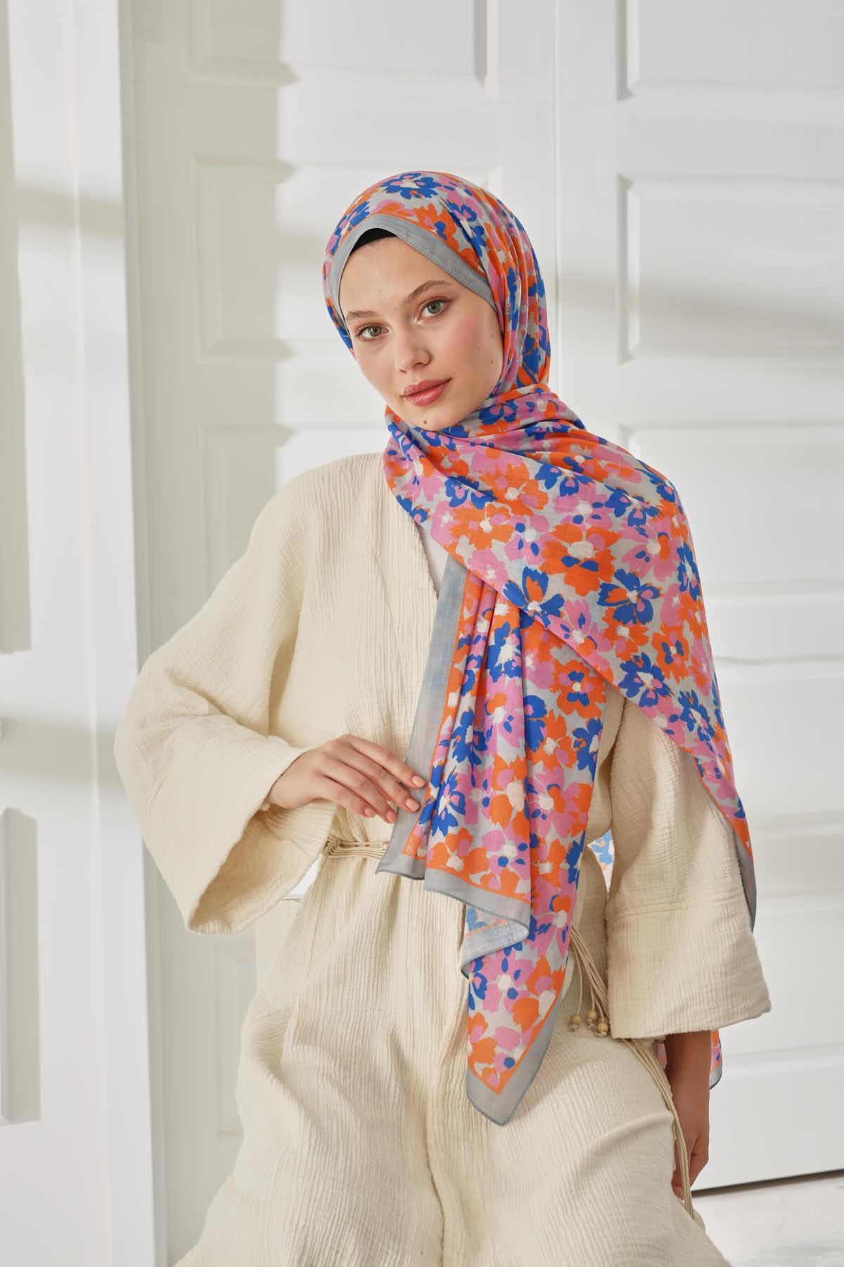 Silk Home Desenli Soft Şal 70020-08
