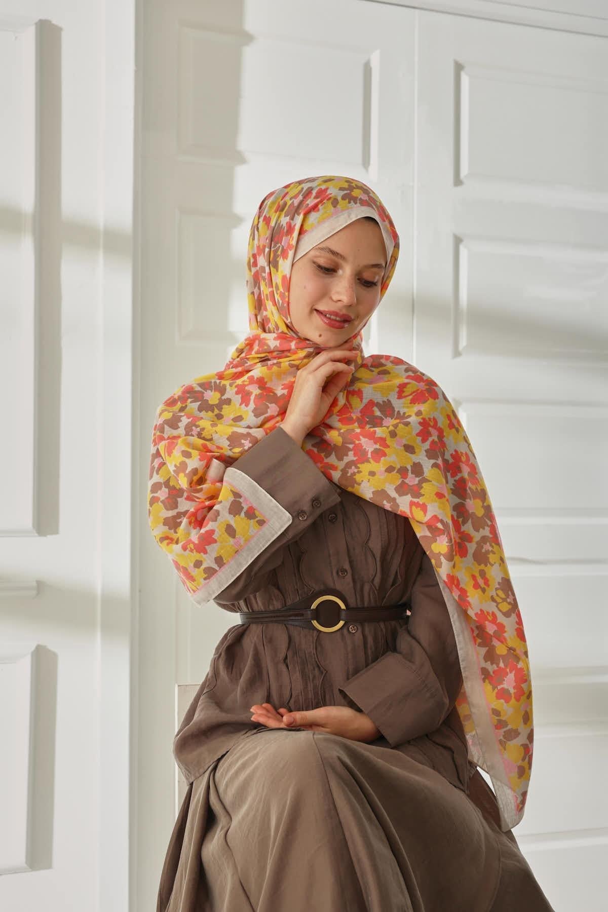Silk Home Desenli Soft Şal 70020-12