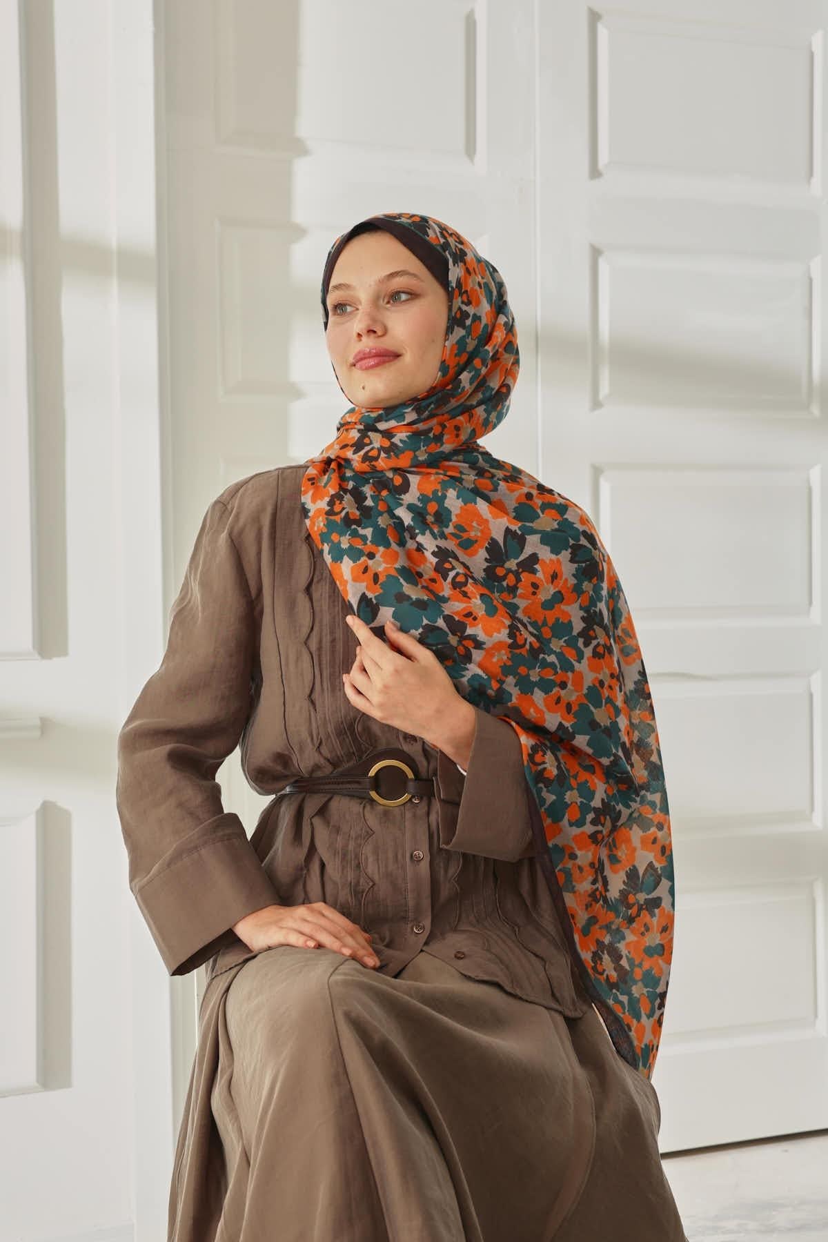 Silk Home Desenli Soft Şal 70020-14