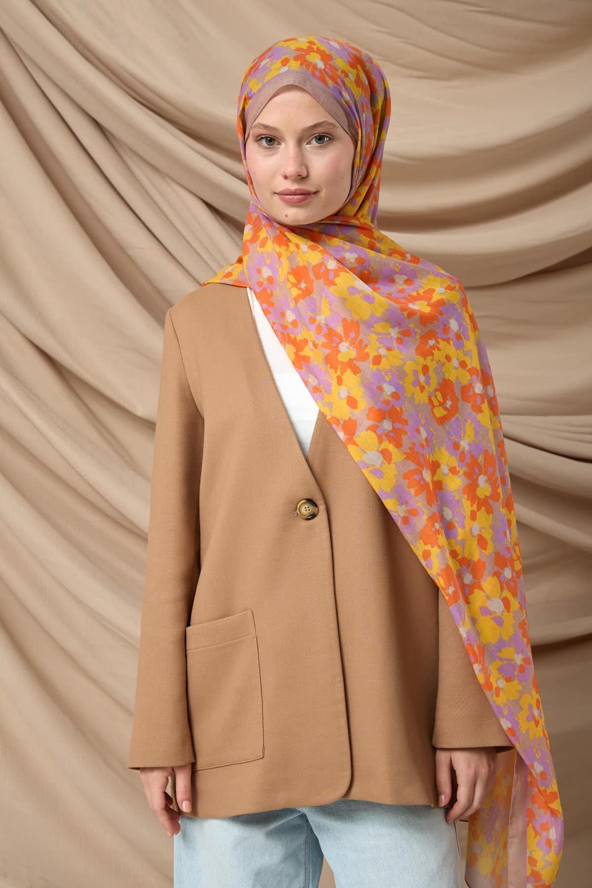 Silk Home Desenli Soft Şal 70020-23