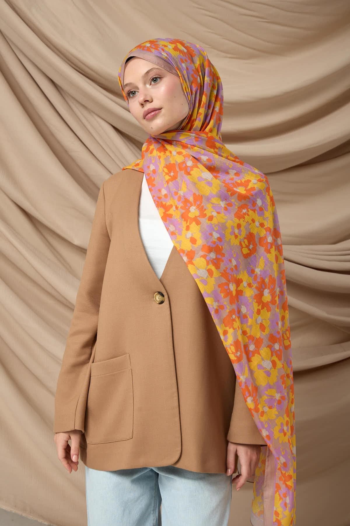 Silk Home Desenli Soft Şal 70020-23