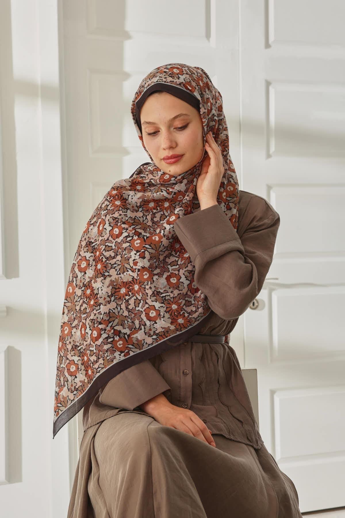 Silk Home Desenli Soft Şal 70021-08