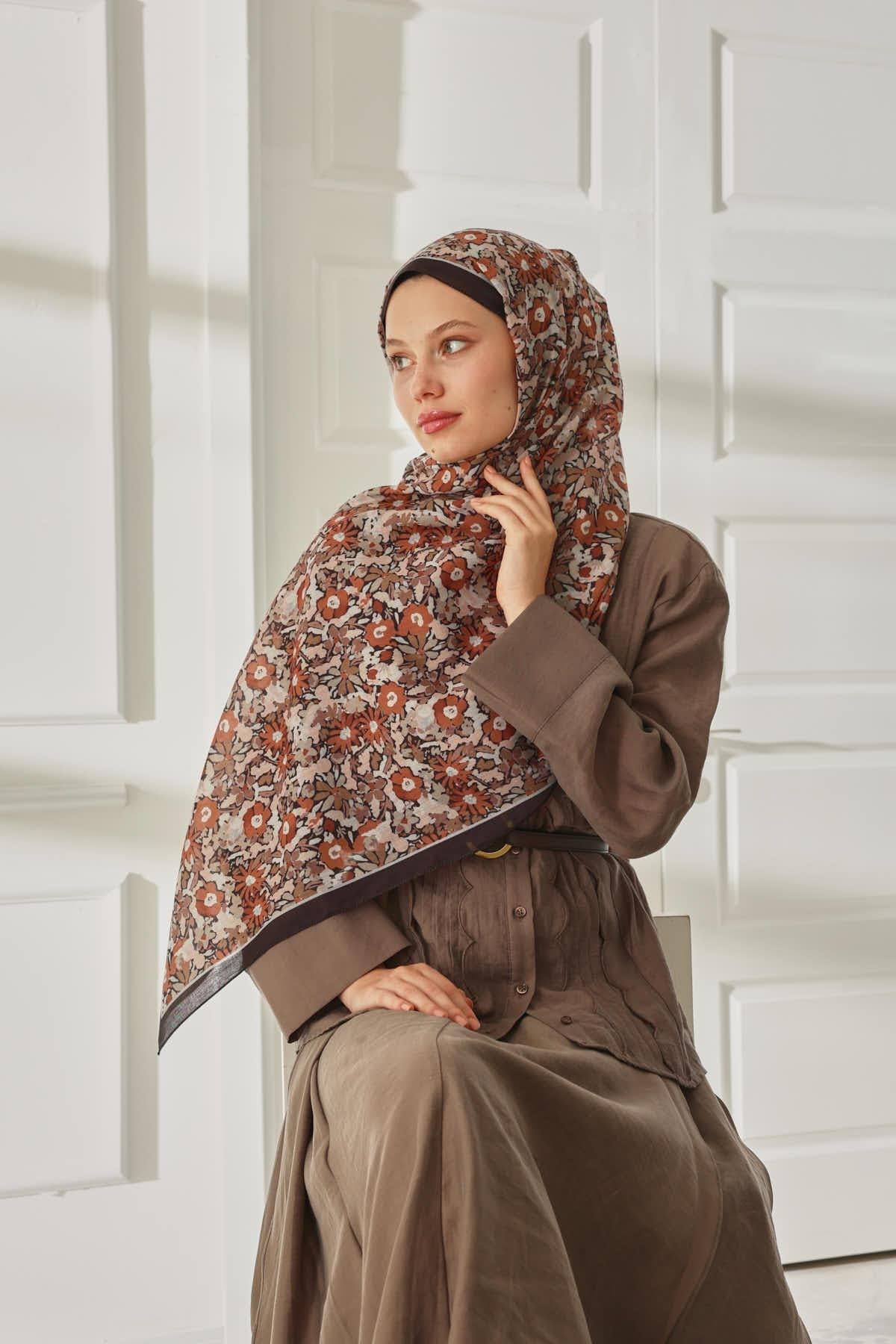 Silk Home Desenli Soft Şal 70021-08