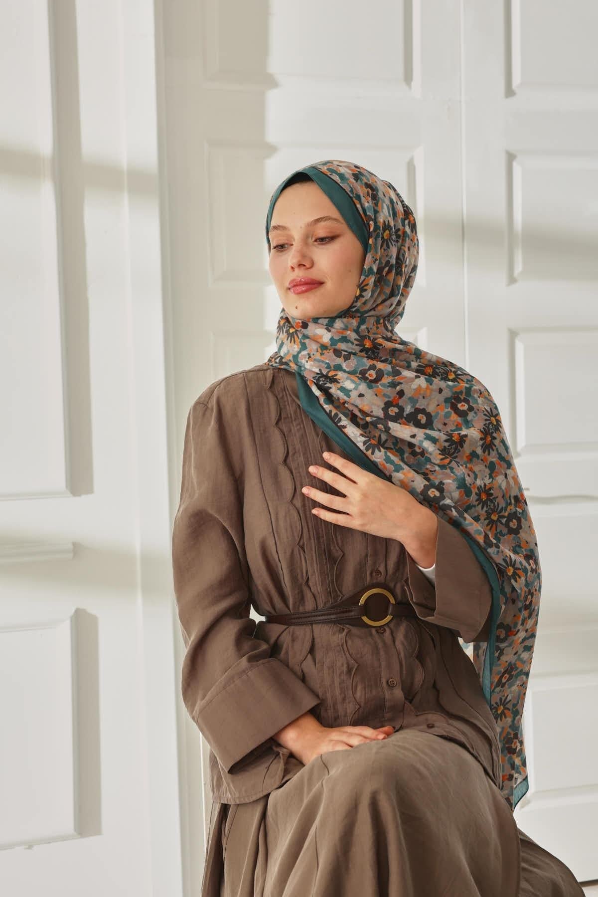 Silk Home Desenli Soft Şal 70021-09