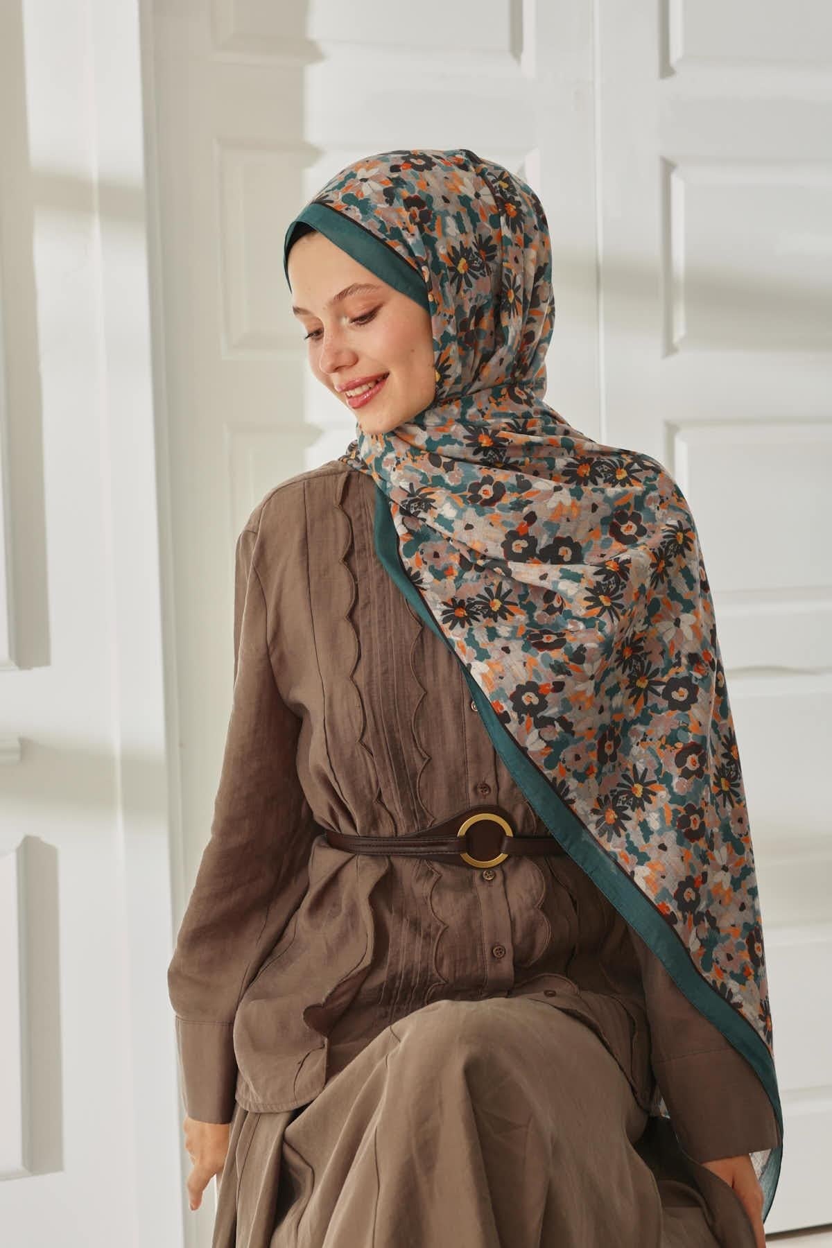 Silk Home Desenli Soft Şal 70021-09
