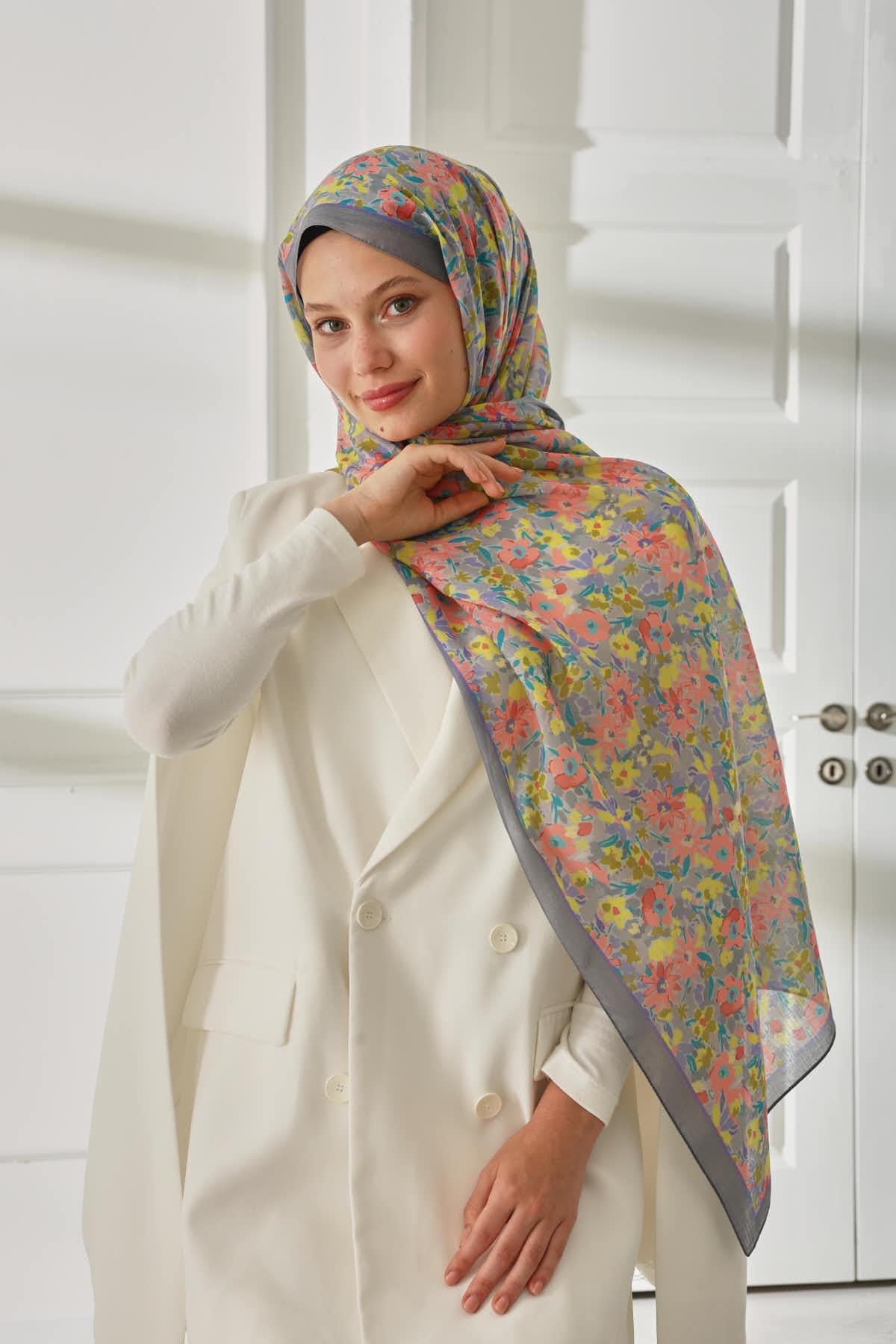 Silk Home Desenli Soft Şal 70021-11